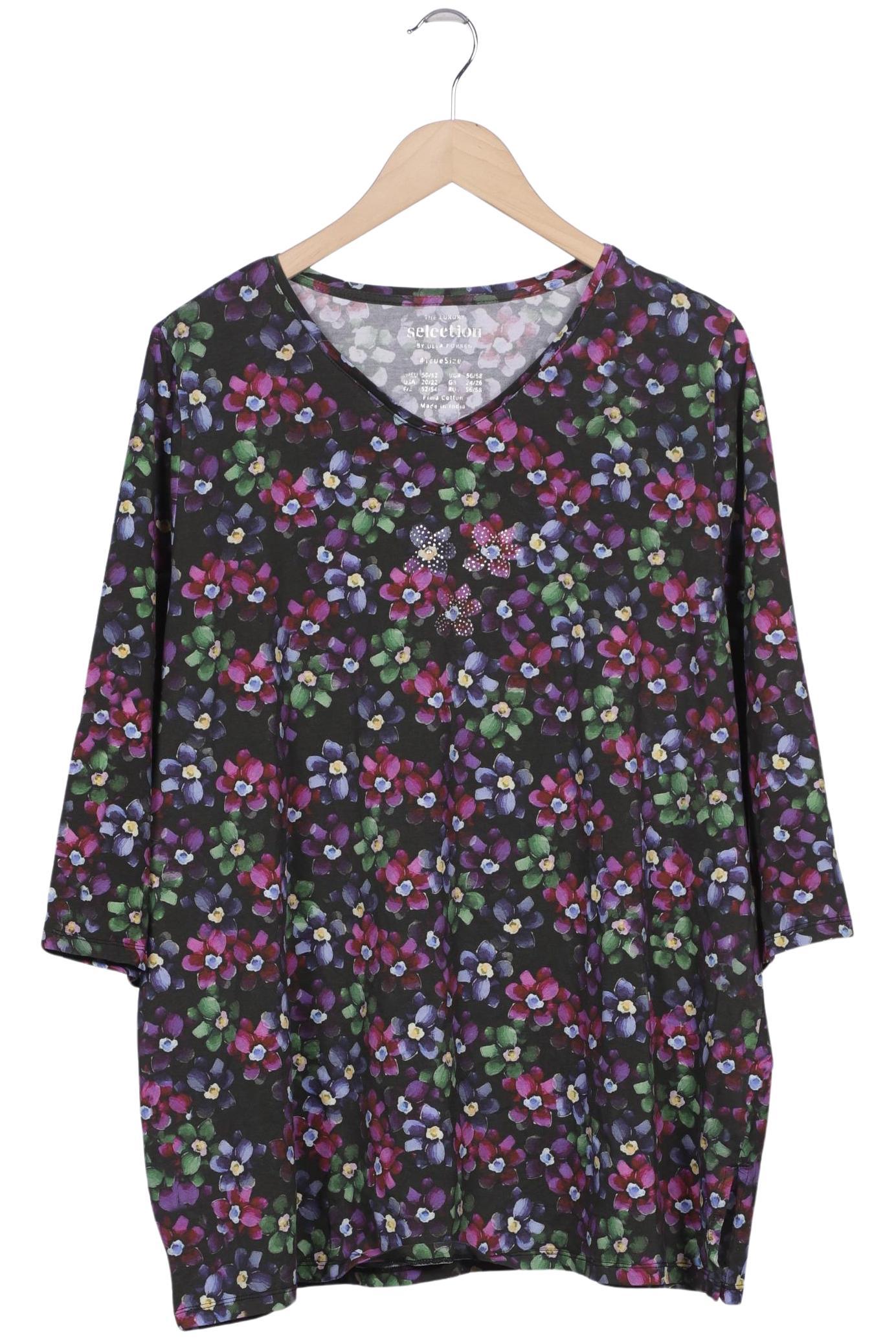 

Selection by Ulla Popken Damen Langarmshirt, flieder, Gr. 50