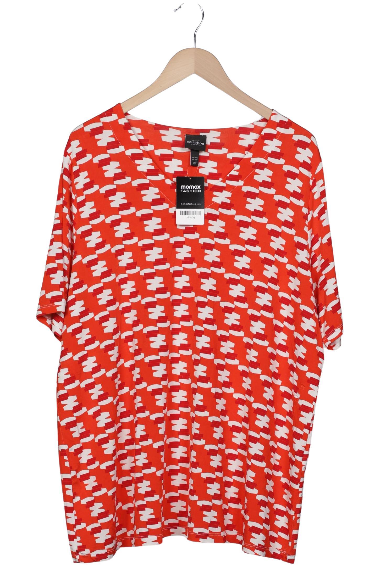 

Selection by Ulla Popken Damen T-Shirt, rot, Gr. 50