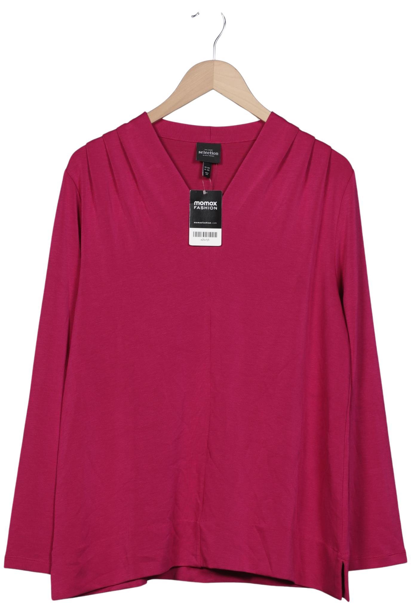 

Selection by Ulla Popken Damen Langarmshirt, pink, Gr. 42