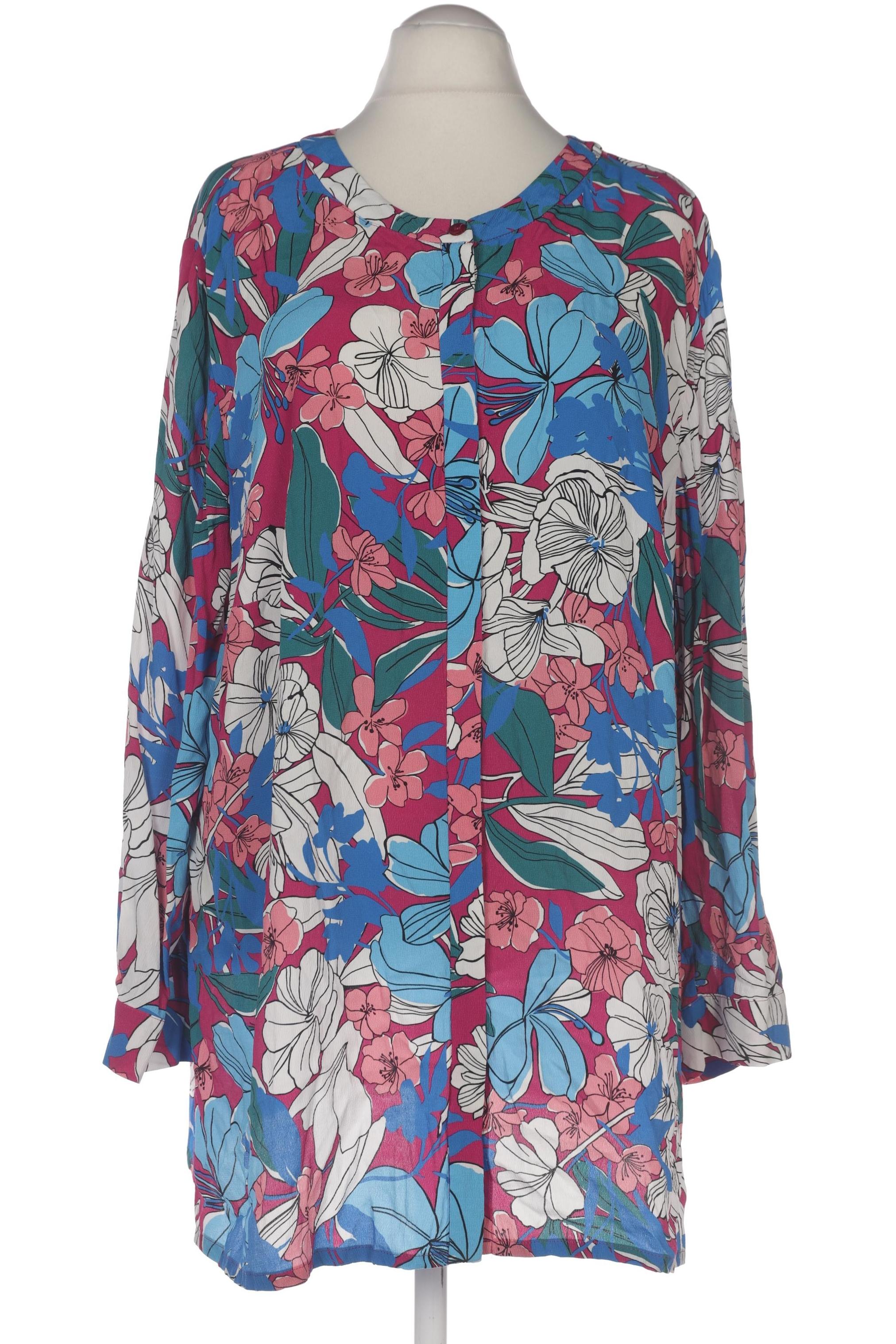 

Selection by Ulla Popken Damen Bluse, blau, Gr. 54
