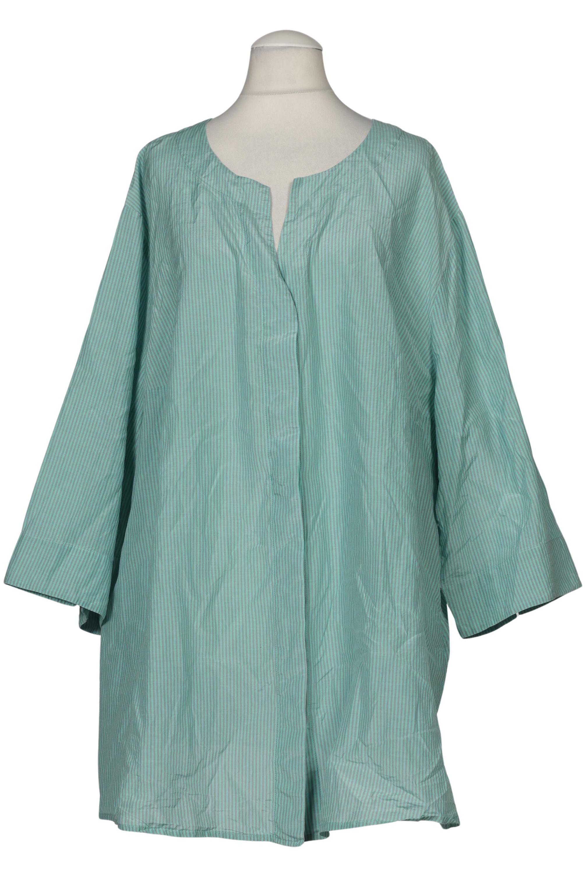 

Selection by Ulla Popken Damen Bluse, türkis, Gr. 54