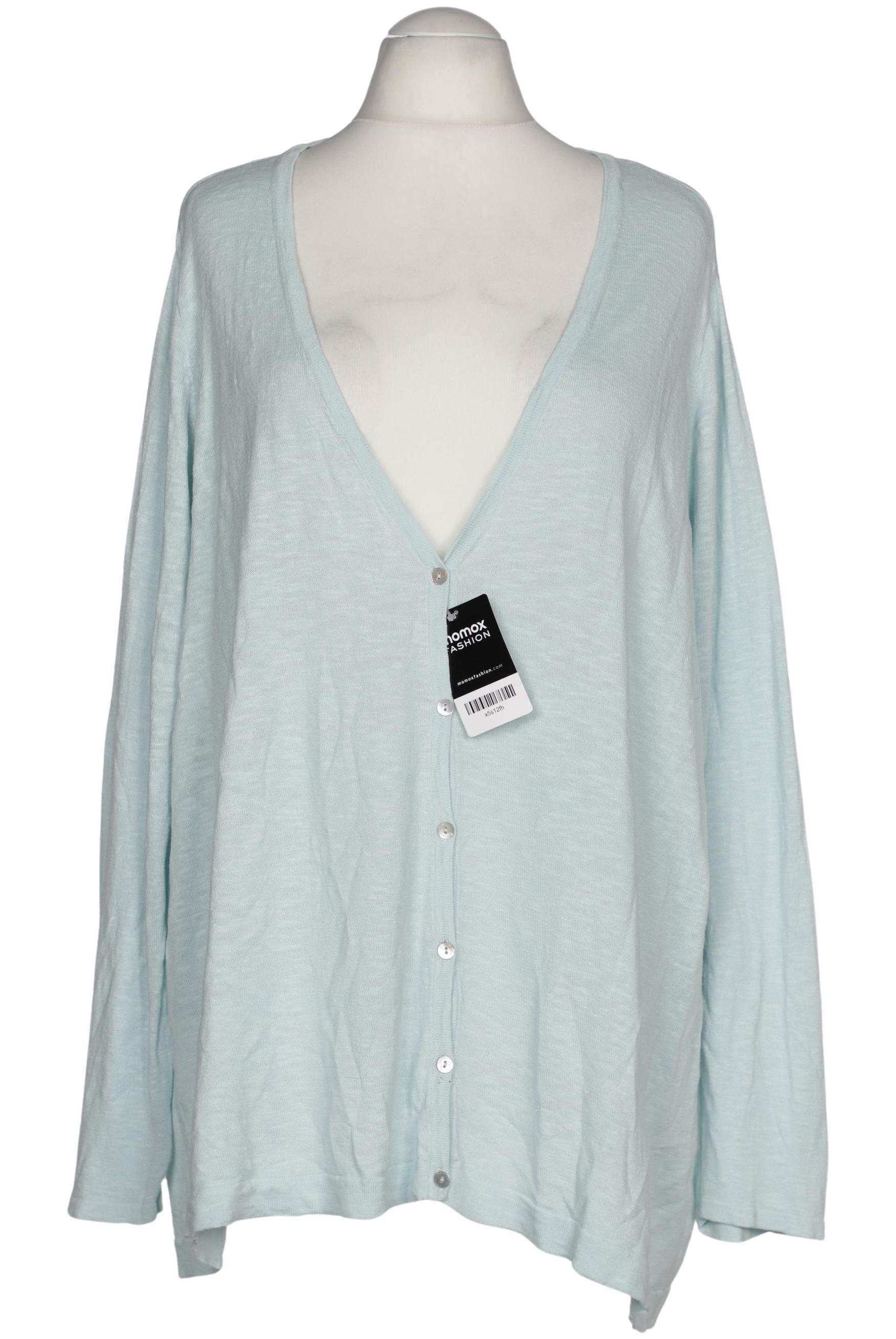 

Selection by Ulla Popken Damen Strickjacke, hellblau, Gr. 54