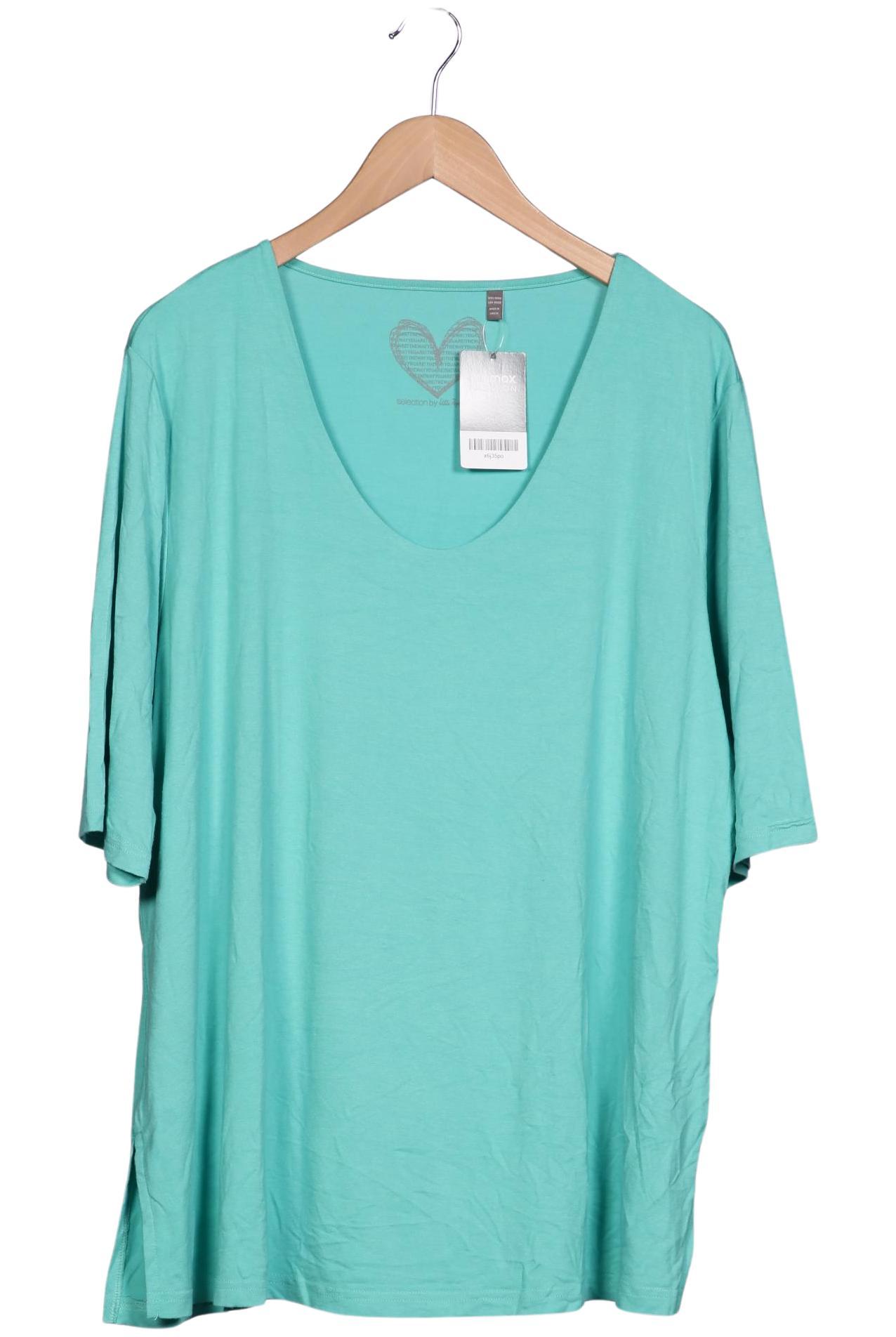 

Selection by Ulla Popken Damen T-Shirt, türkis, Gr. 50