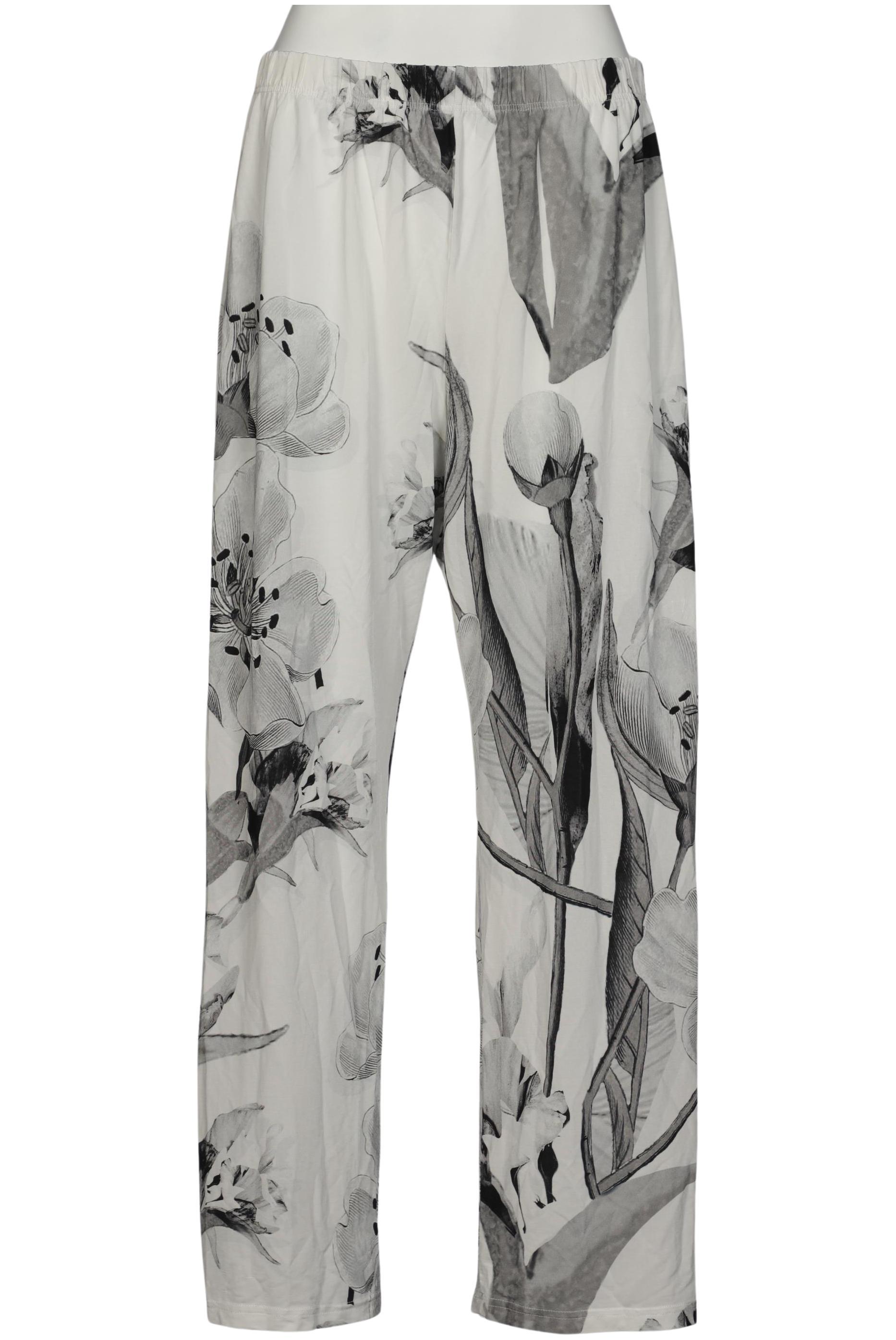 

Selection by Ulla Popken Damen Stoffhose, weiß, Gr. 46