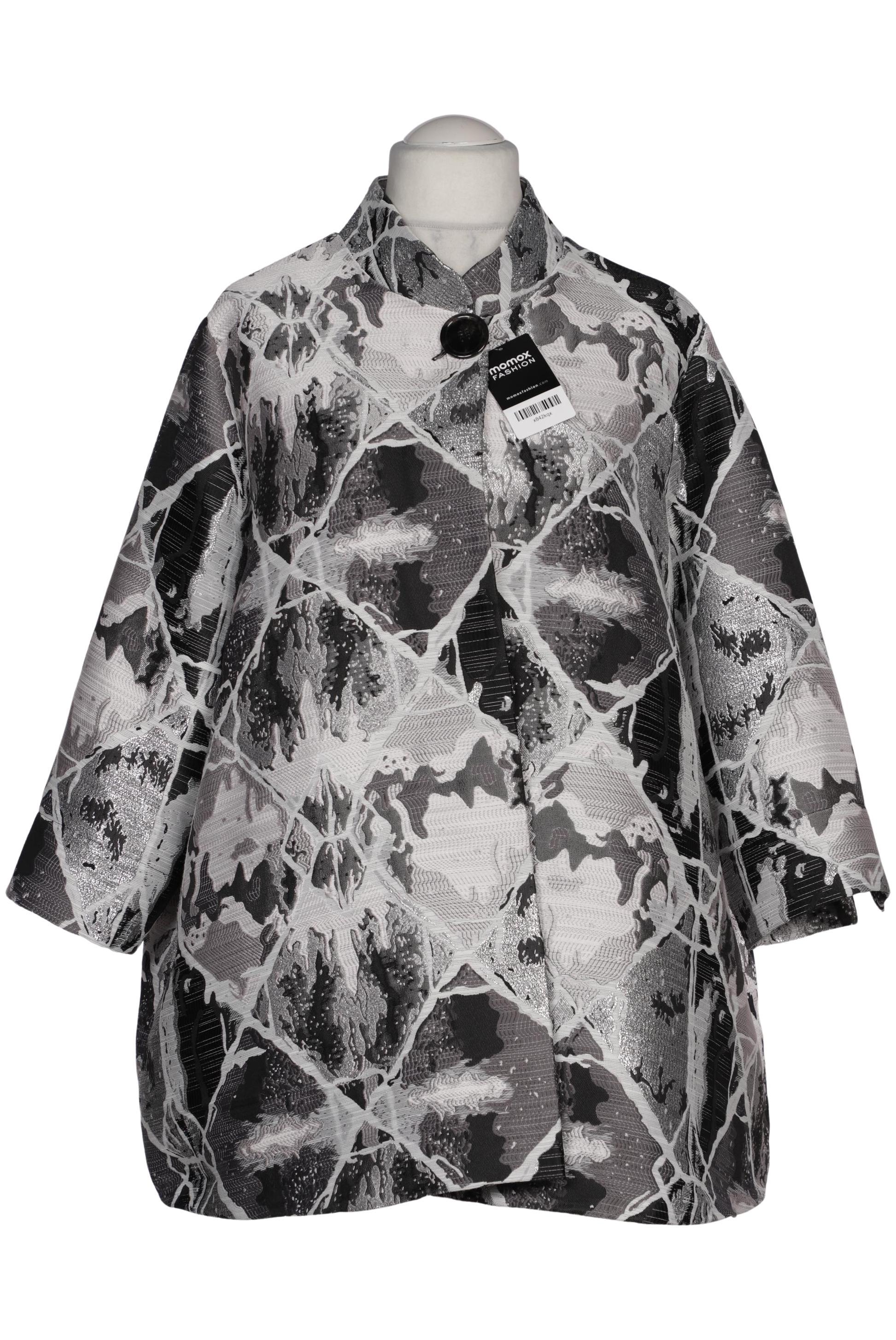 

Selection by Ulla Popken Damen Blazer, mehrfarbig, Gr. 56