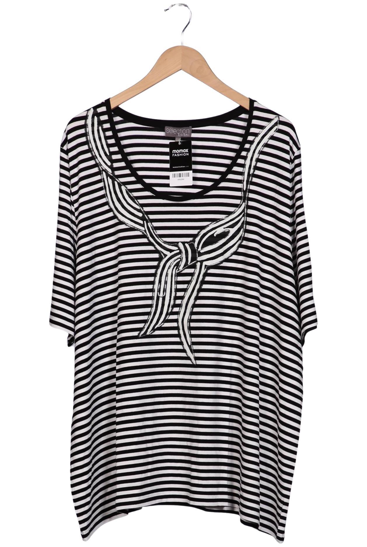 

Selection by Ulla Popken Damen T-Shirt, schwarz, Gr. 54