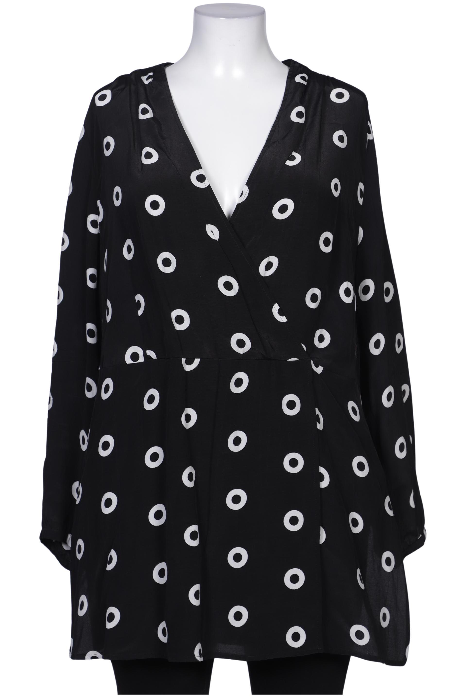 

Selection by Ulla Popken Damen Bluse, schwarz, Gr. 46