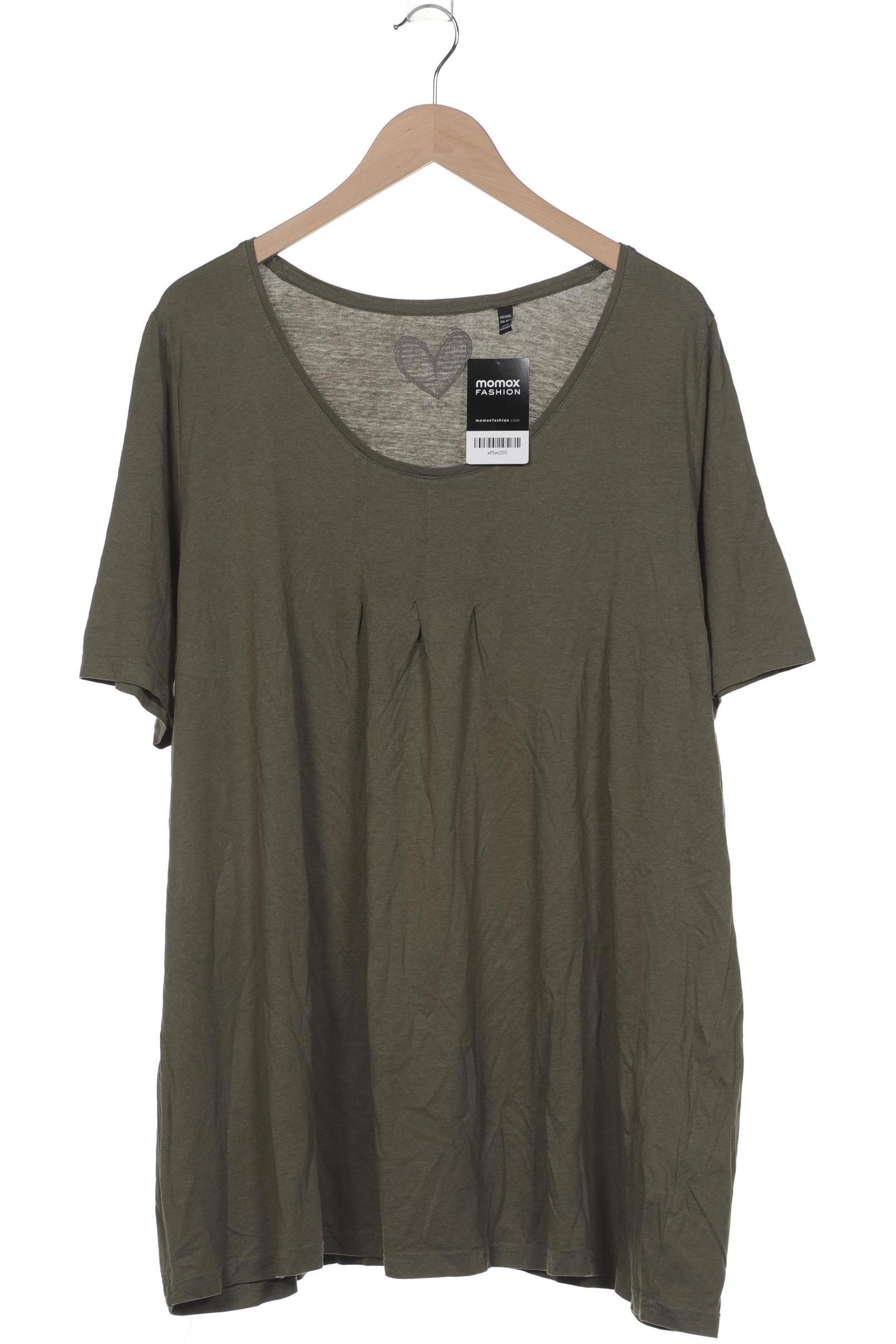 

Selection by Ulla Popken Damen T-Shirt, grün, Gr. 50