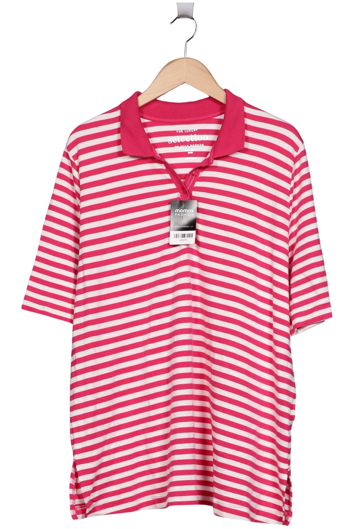 

Selection by Ulla Popken Damen Poloshirt, mehrfarbig, Gr. 50