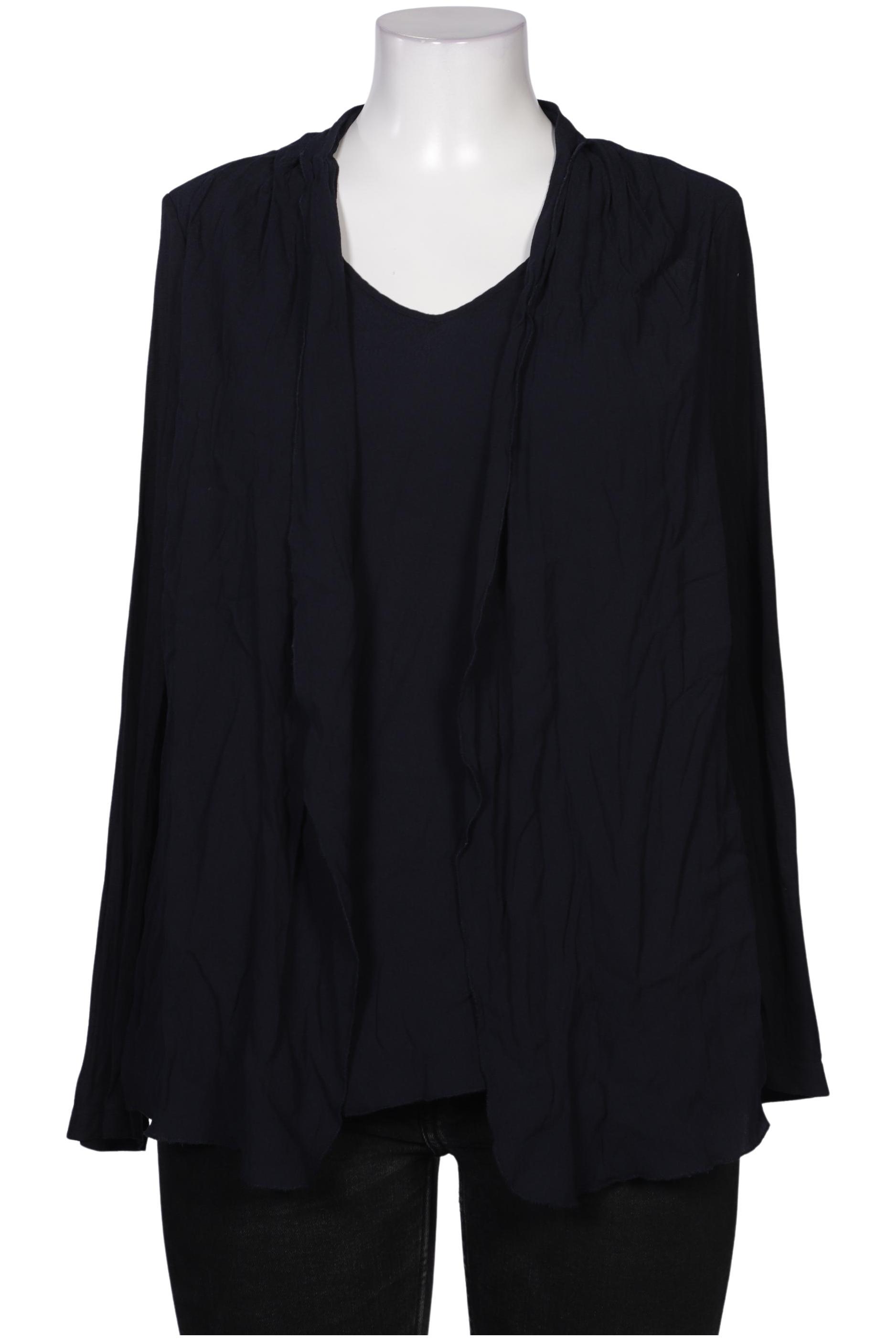 

Selection by Ulla Popken Damen Bluse, marineblau, Gr. 42