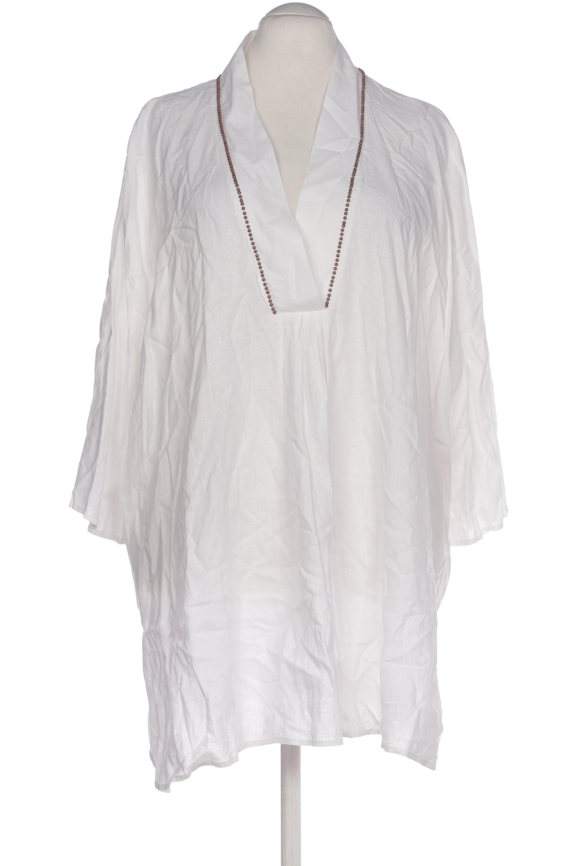 

Selection by Ulla Popken Damen Bluse, weiß, Gr. 58