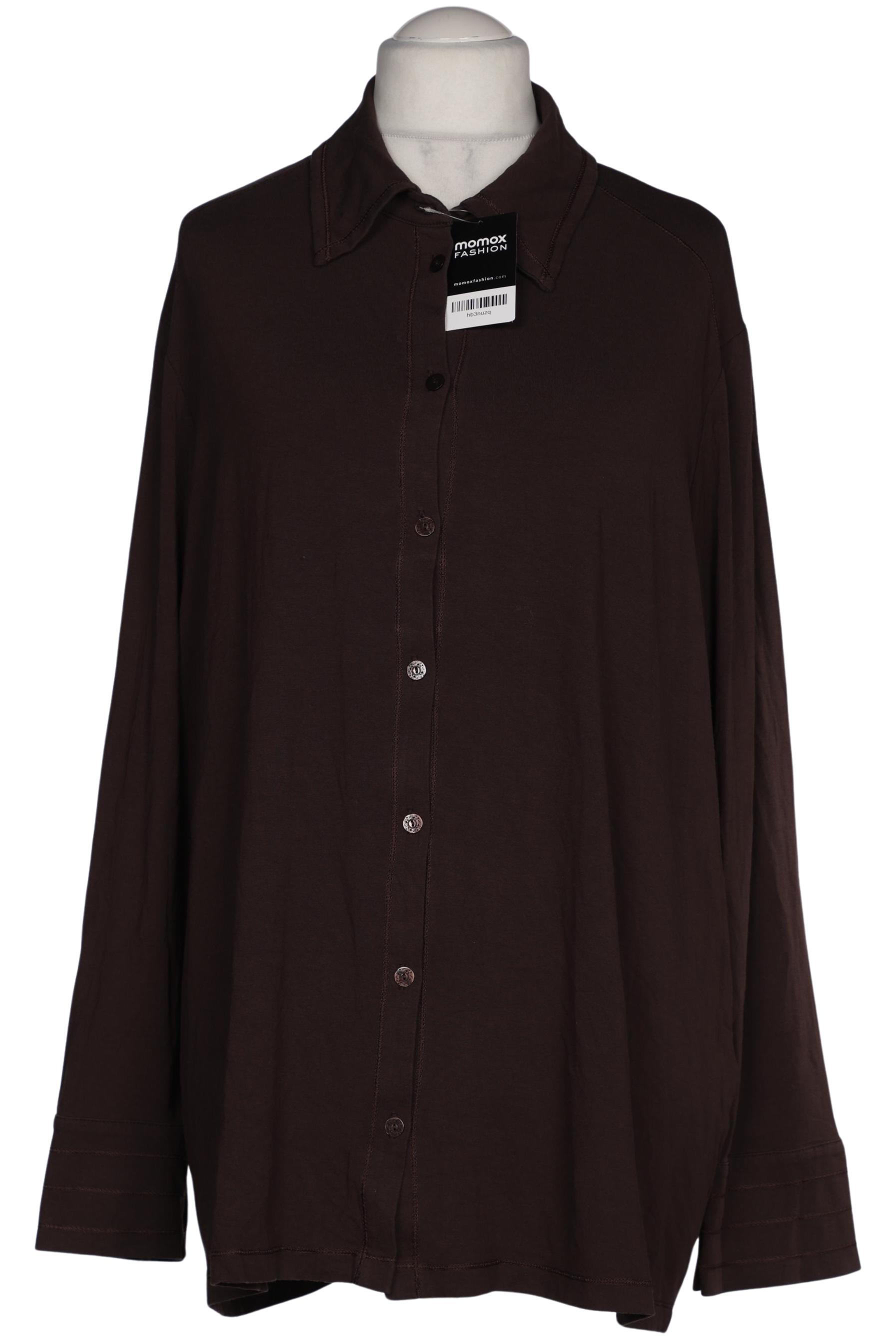 

Selection by Ulla Popken Damen Bluse, braun, Gr. 54