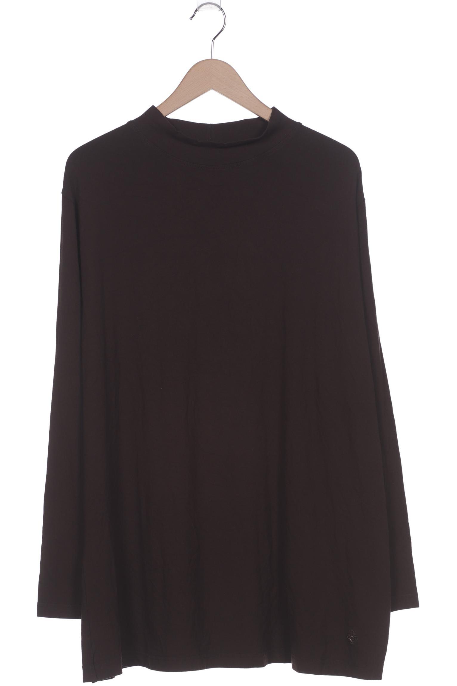 

Selection by Ulla Popken Damen Langarmshirt, braun, Gr. 48