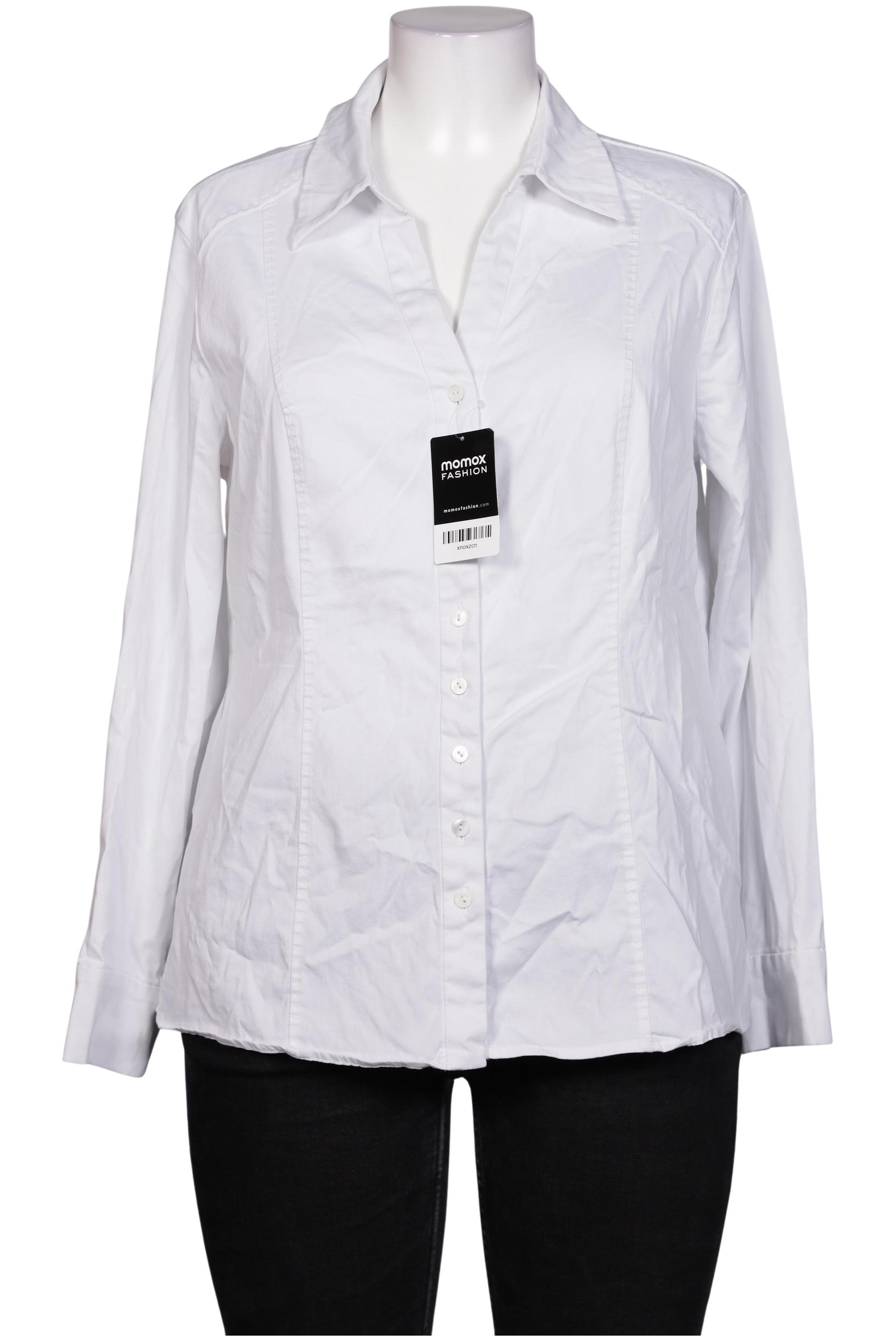 

Selection by Ulla Popken Damen Bluse, weiß, Gr. 42