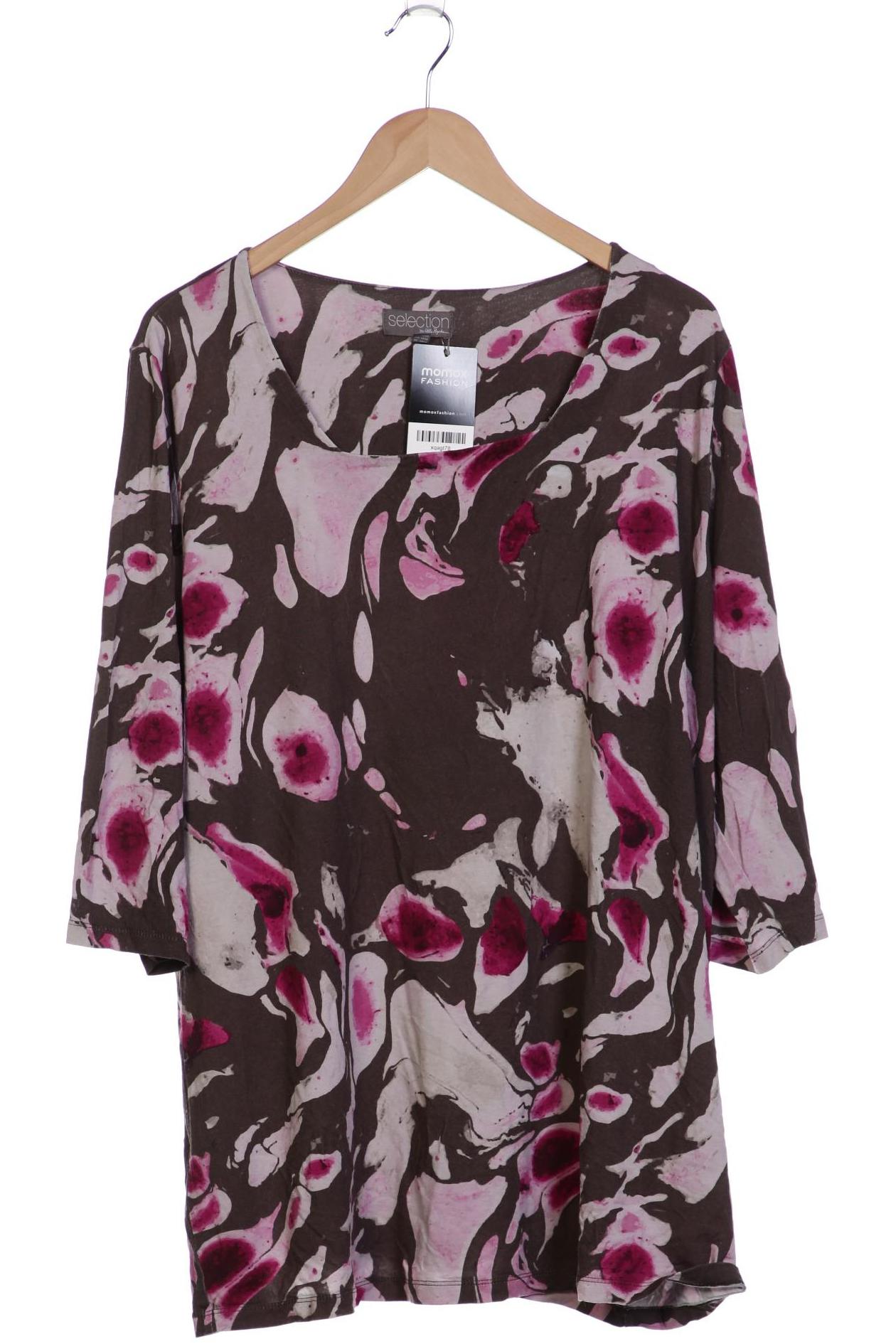 

Selection by Ulla Popken Damen Langarmshirt, braun, Gr. 50