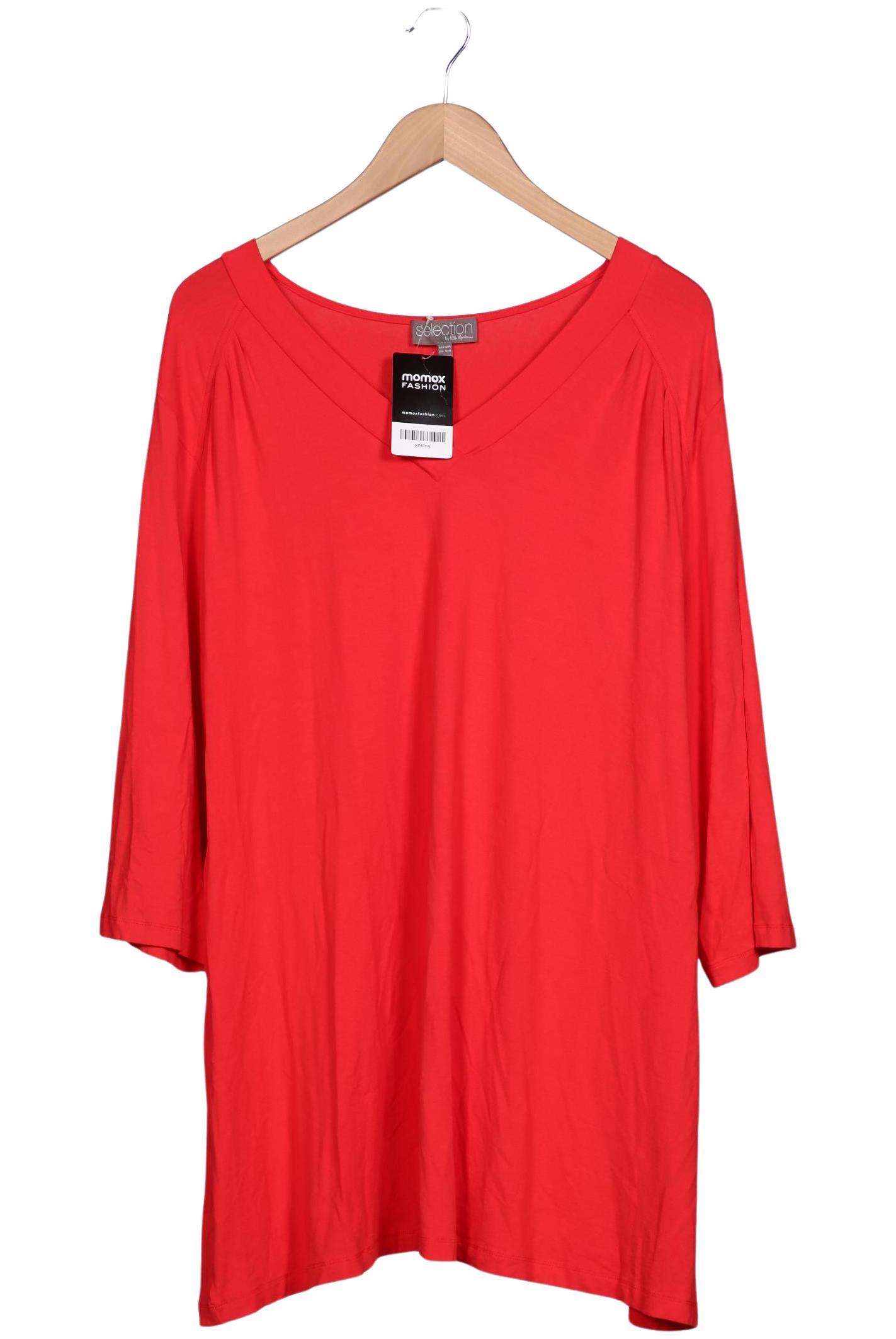 

Selection by Ulla Popken Damen Langarmshirt, rot, Gr. 46