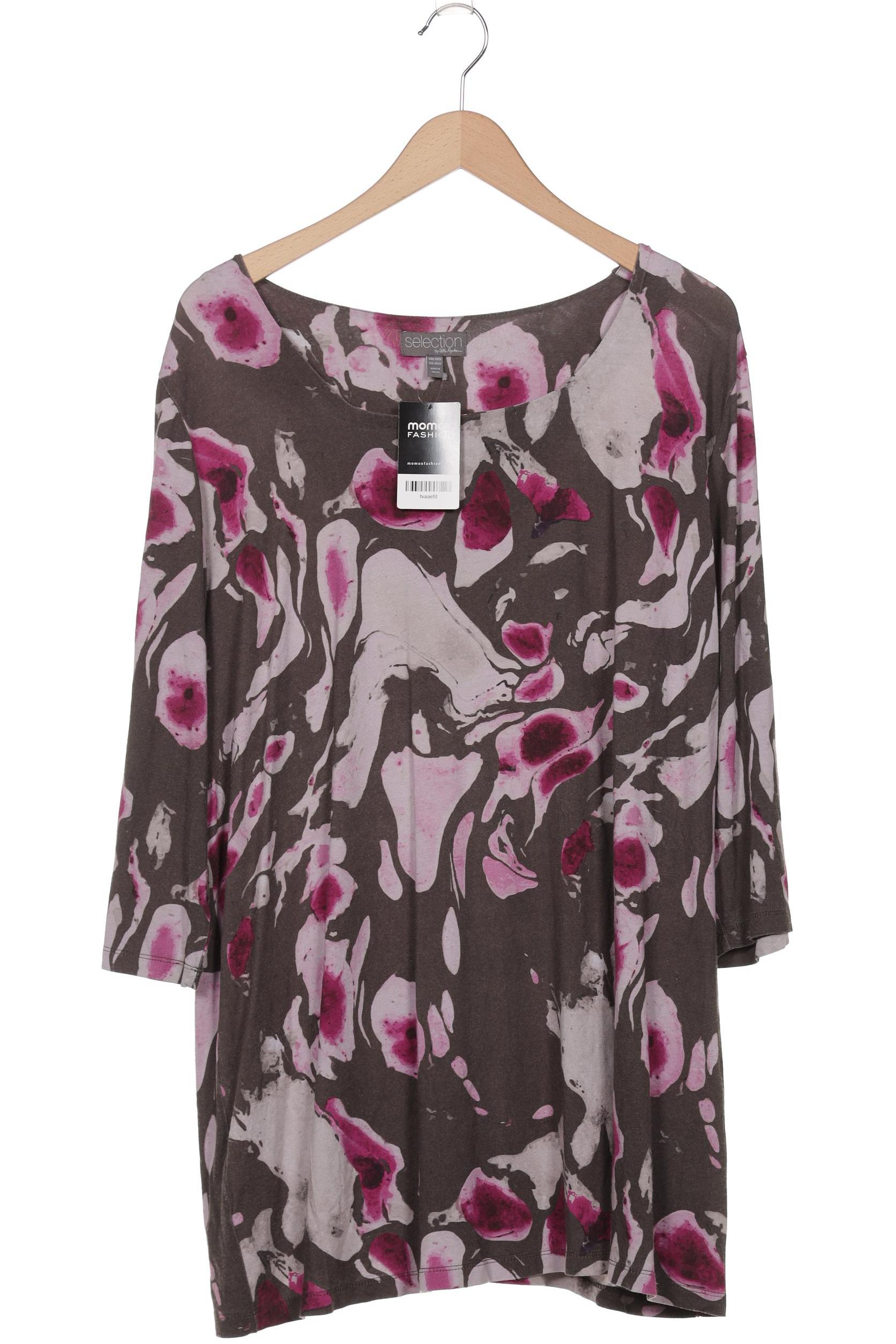 

Selection by Ulla Popken Damen Langarmshirt, grau, Gr. 50