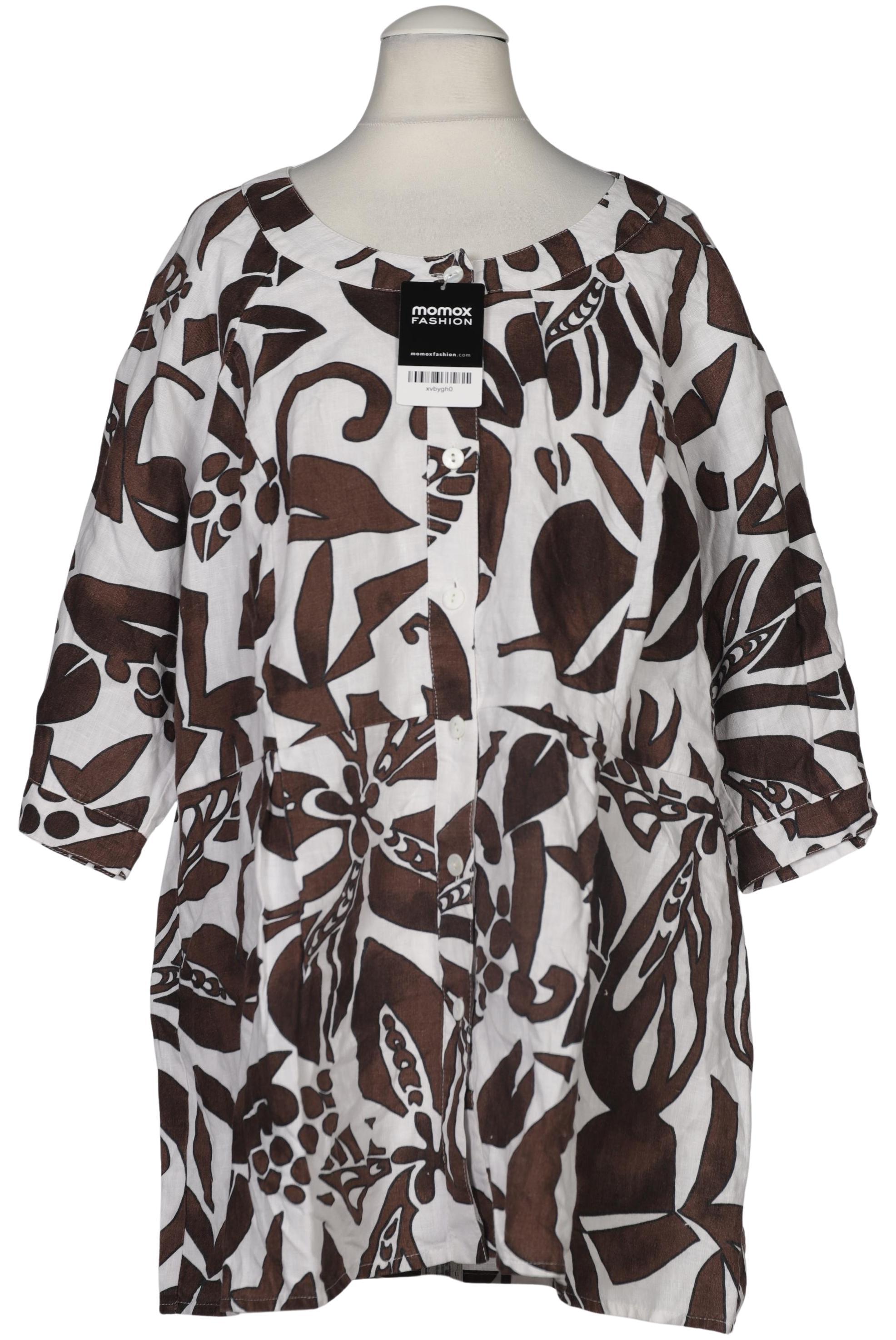 

Selection by Ulla Popken Damen Bluse, braun, Gr. 42