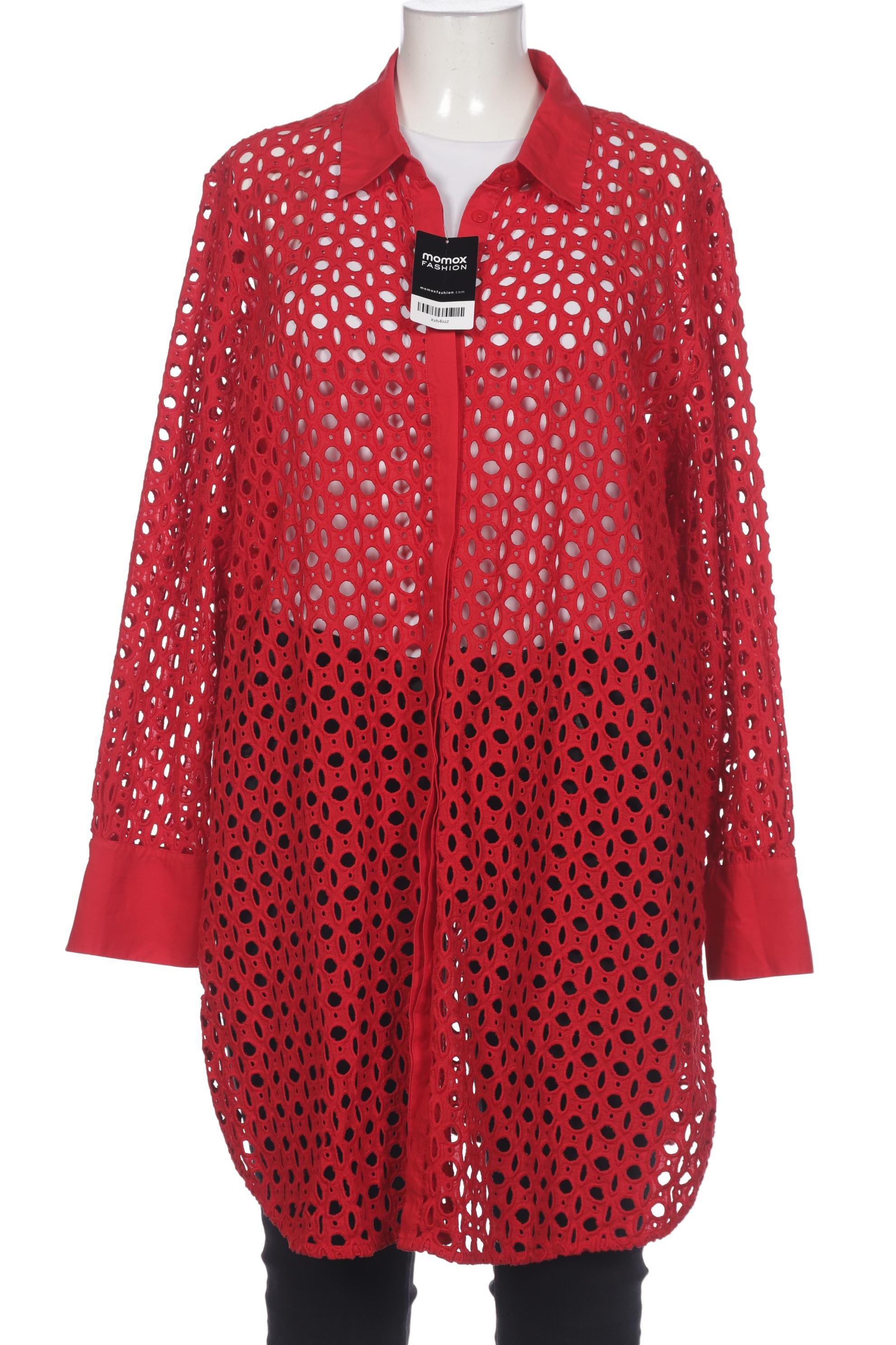

Selection by Ulla Popken Damen Bluse, rot, Gr. 50