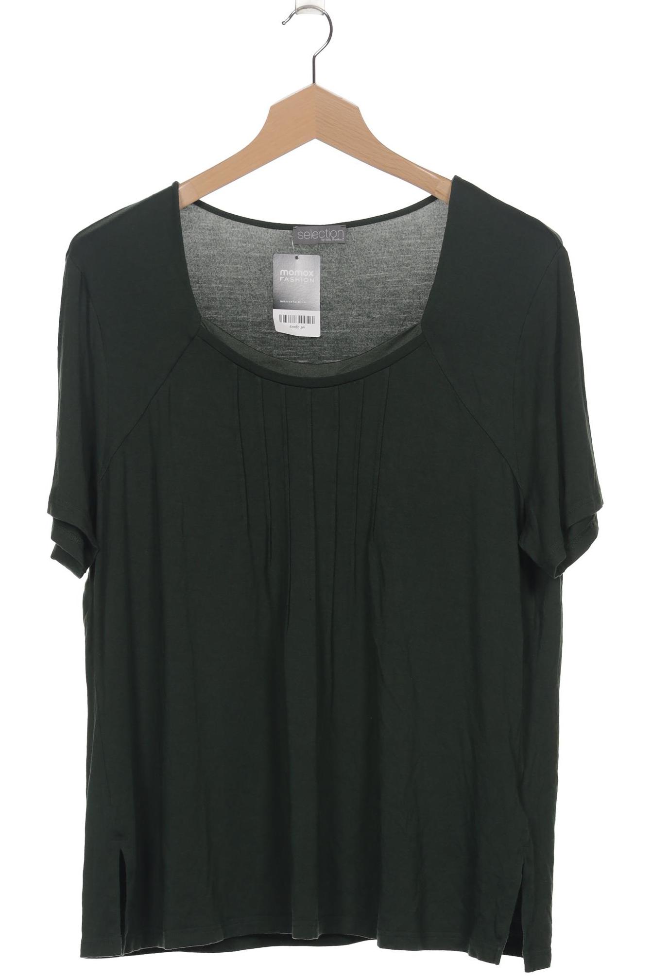 

Selection by Ulla Popken Damen T-Shirt, grün, Gr. 50
