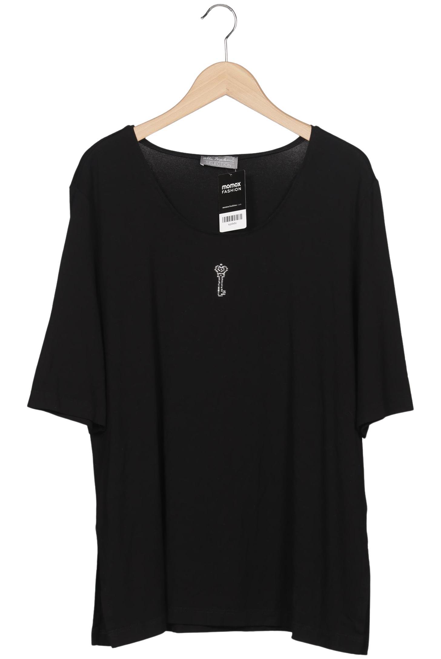 

Selection by Ulla Popken Damen T-Shirt, schwarz, Gr. 50