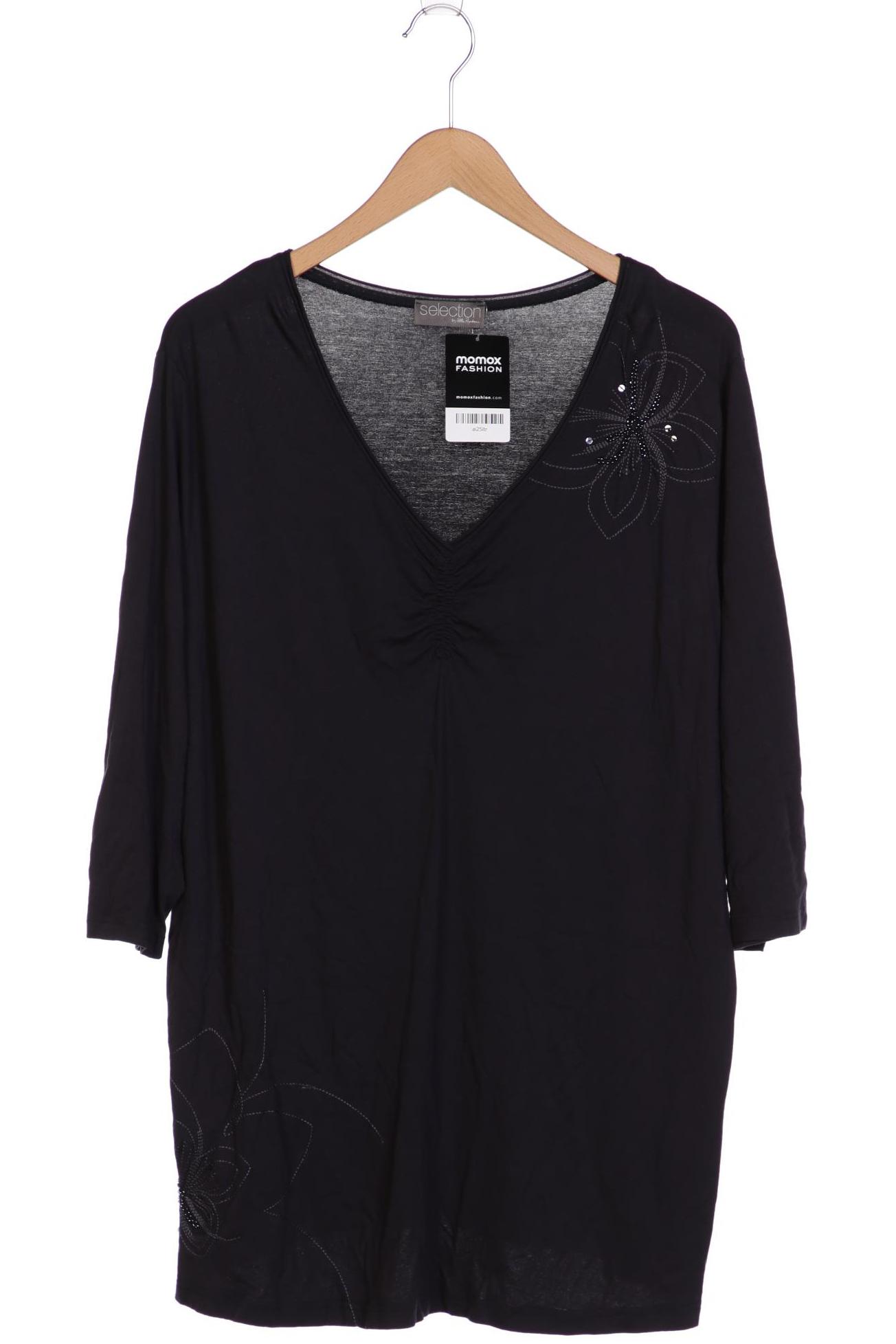 

Selection by Ulla Popken Damen Langarmshirt, grau