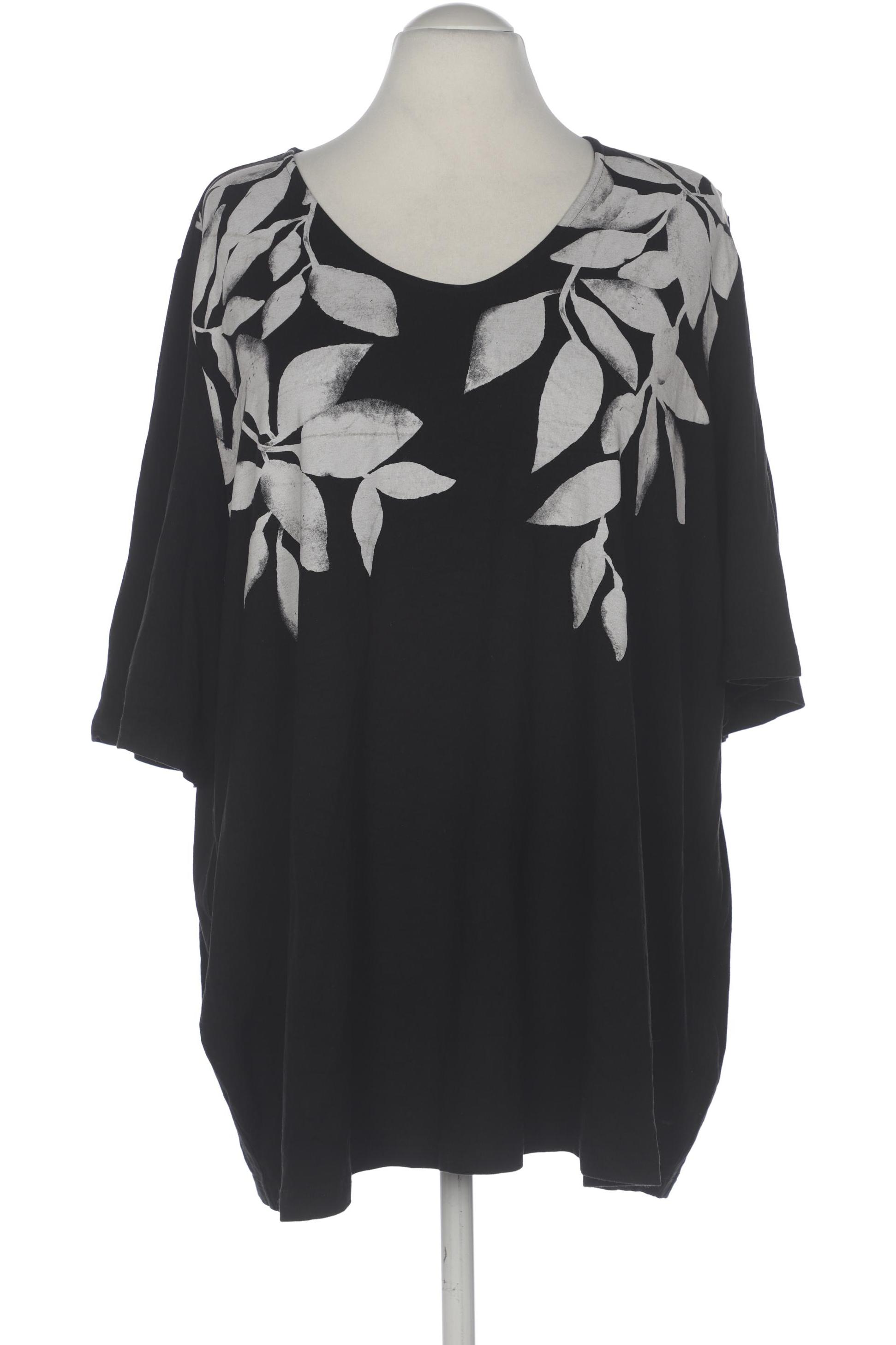 

Selection by Ulla Popken Damen T-Shirt, schwarz, Gr. 54