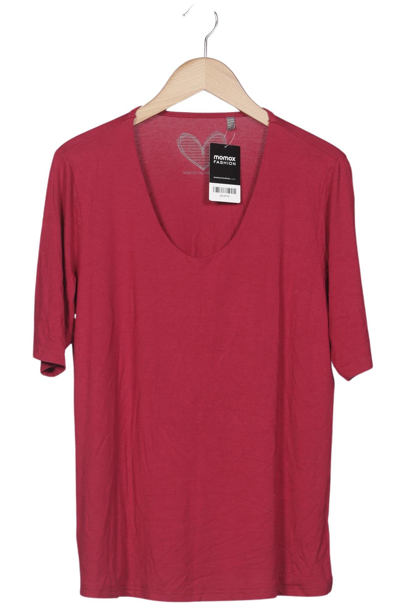 

Selection by Ulla Popken Damen T-Shirt, rot, Gr. 42