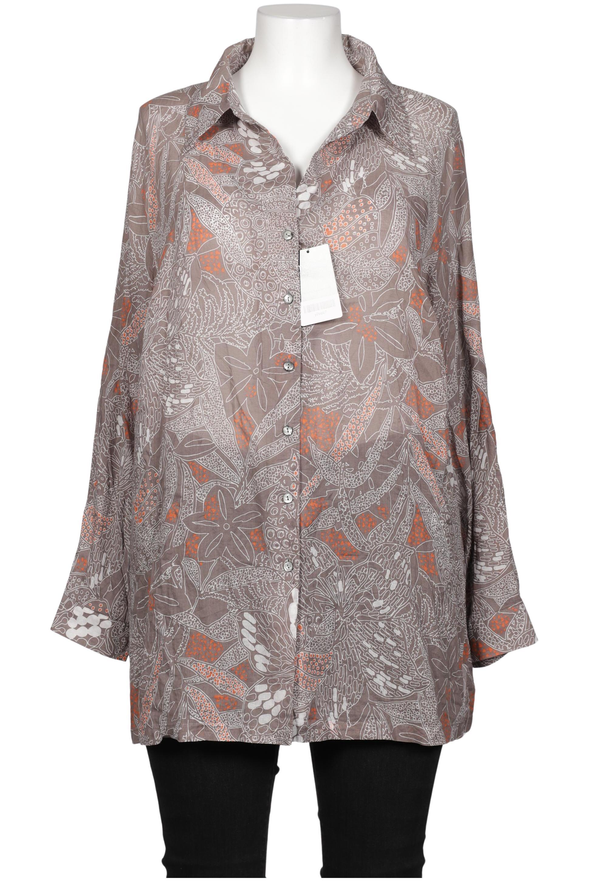 

Selection by Ulla Popken Damen Bluse, beige, Gr. 50