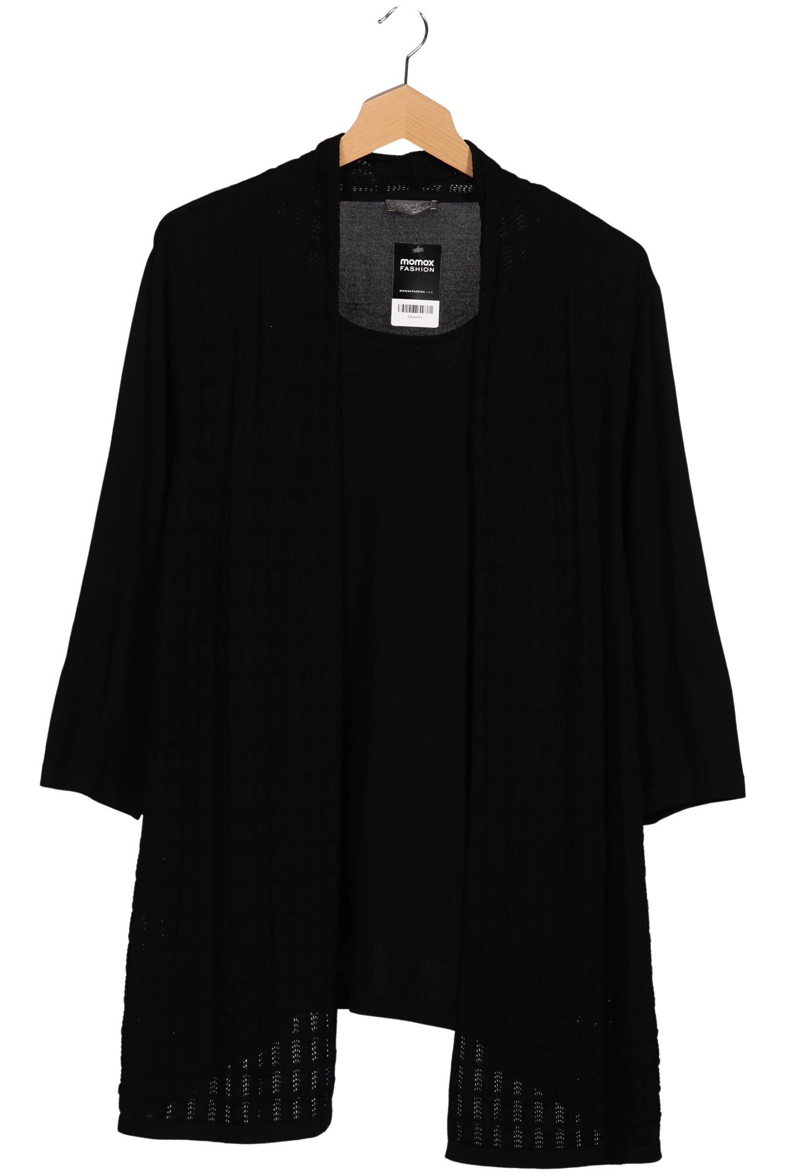 

Selection by Ulla Popken Damen Pullover, schwarz, Gr. 58