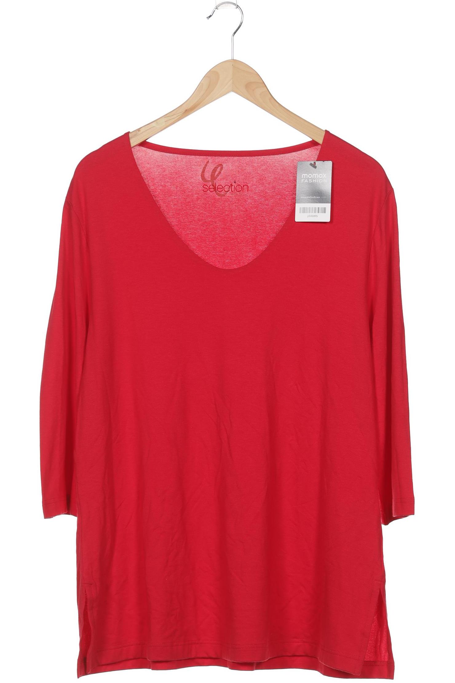 

Selection by Ulla Popken Damen Langarmshirt, rot, Gr. 46