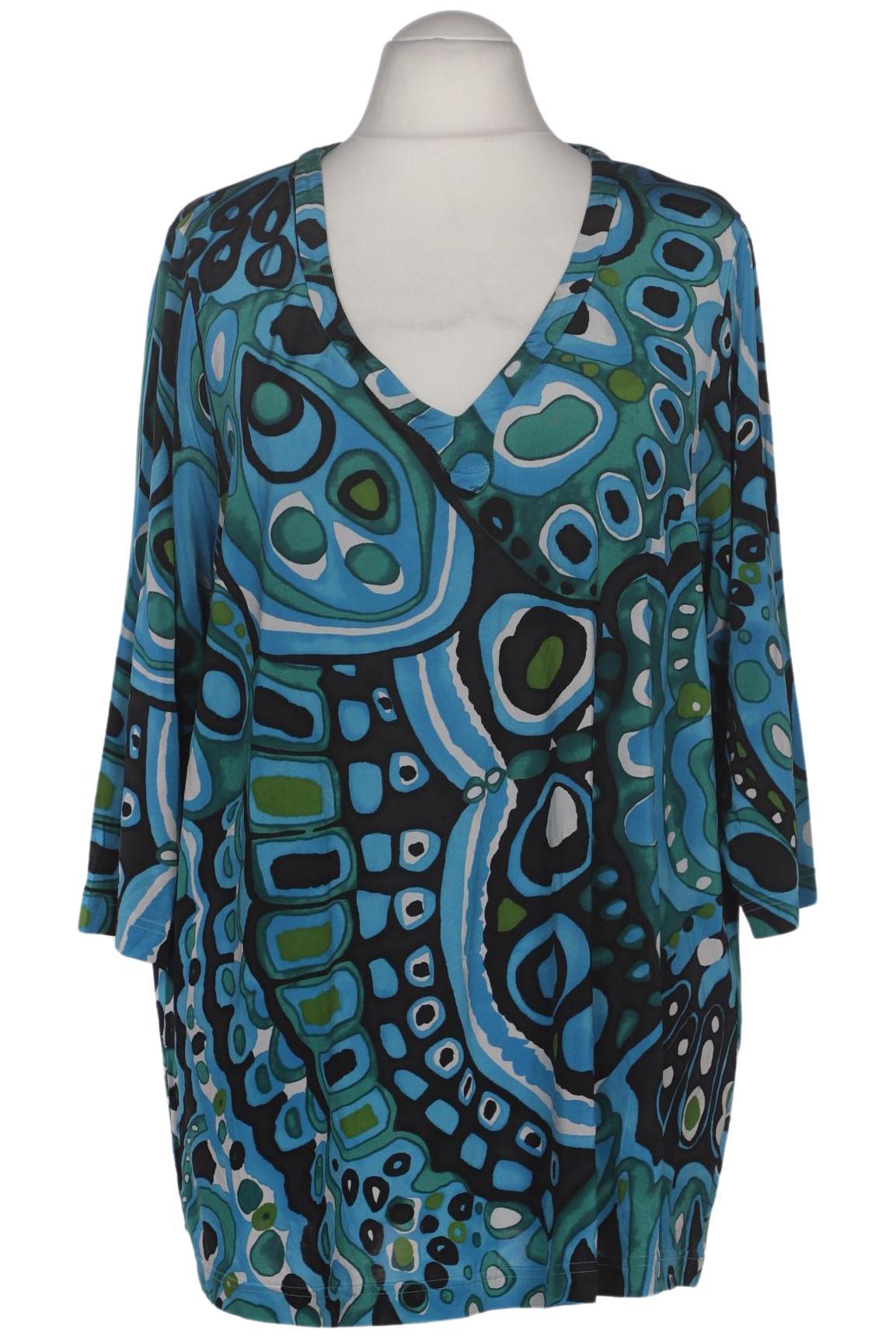 

Selection by Ulla Popken Damen Langarmshirt, blau, Gr. 54