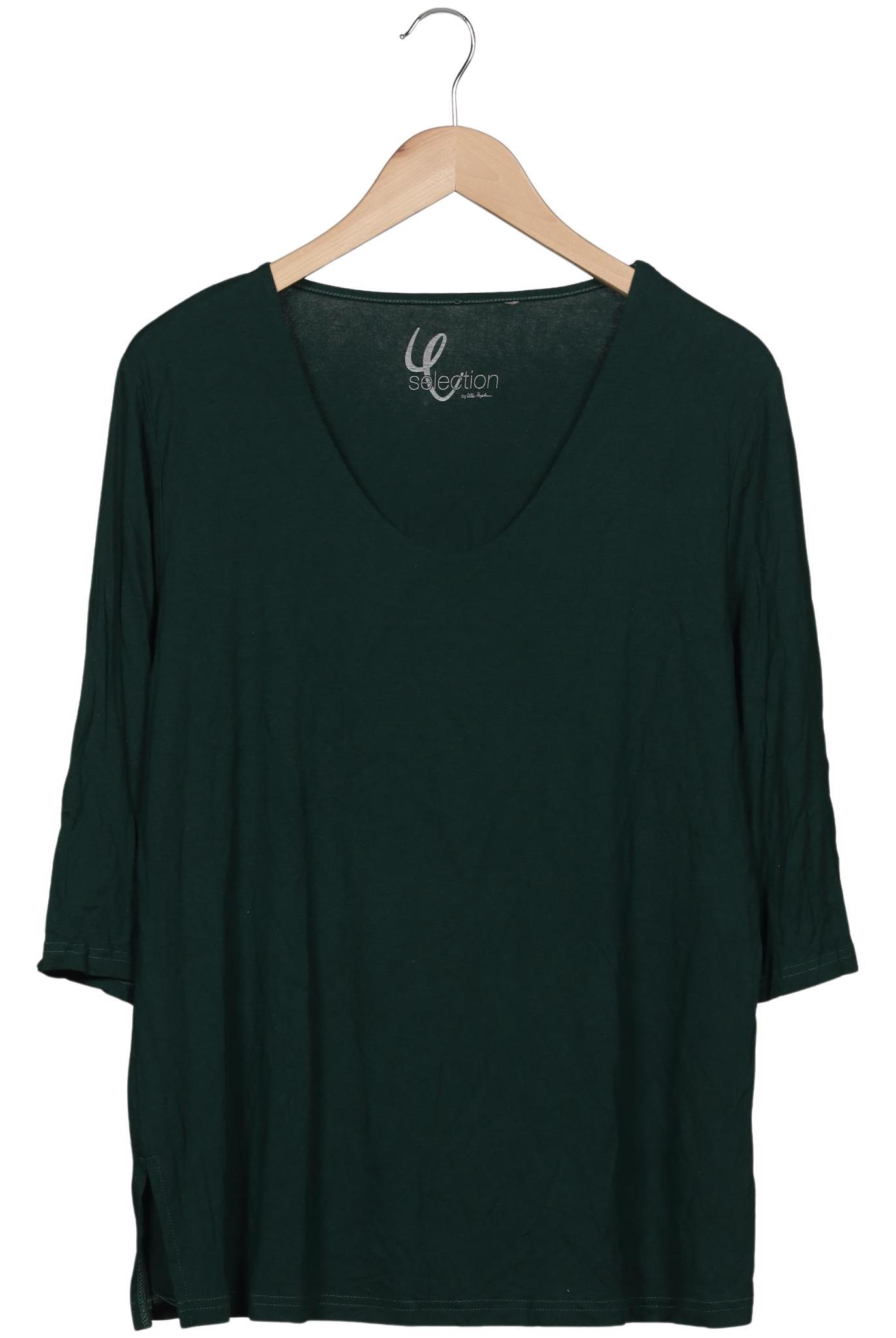 

Selection by Ulla Popken Damen T-Shirt, grün, Gr. 44