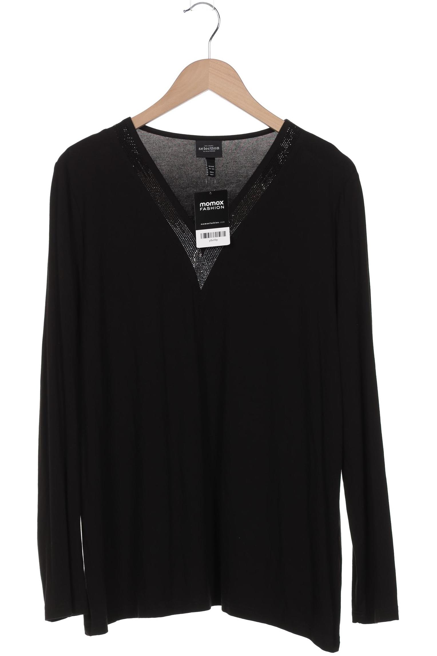 

Selection by Ulla Popken Damen Langarmshirt, schwarz, Gr. 46