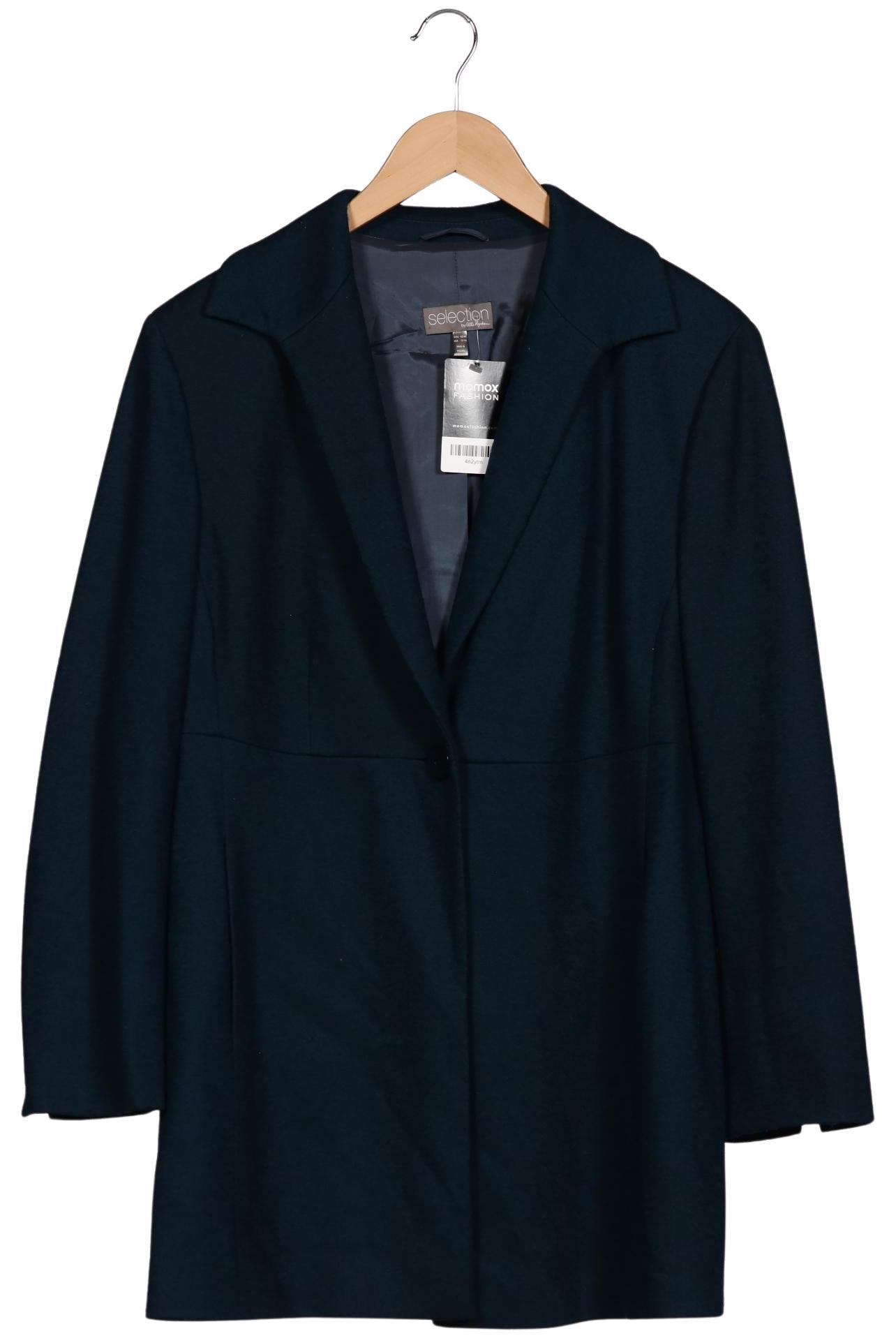 

Selection by Ulla Popken Damen Mantel, marineblau, Gr. 42