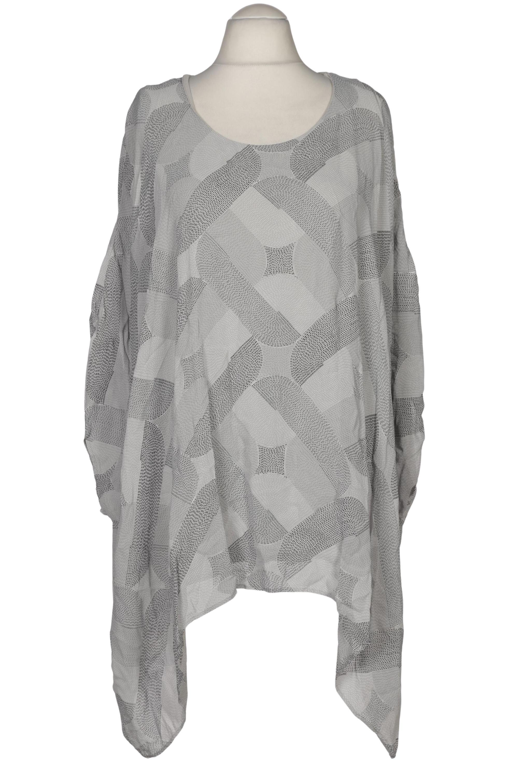 

Selection by Ulla Popken Damen Bluse, grau, Gr. 58