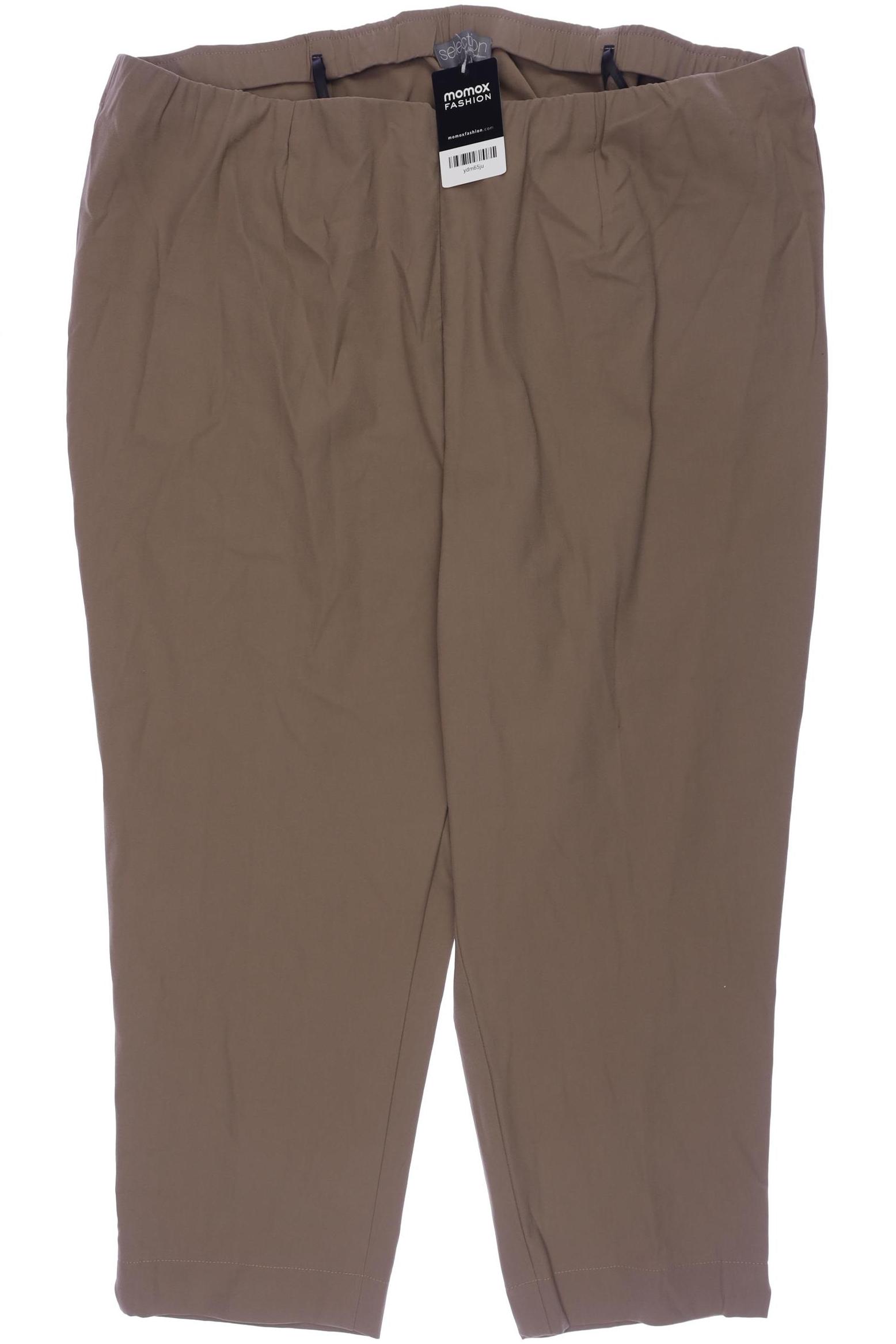 

Selection by Ulla Popken Damen Stoffhose, braun, Gr. 52