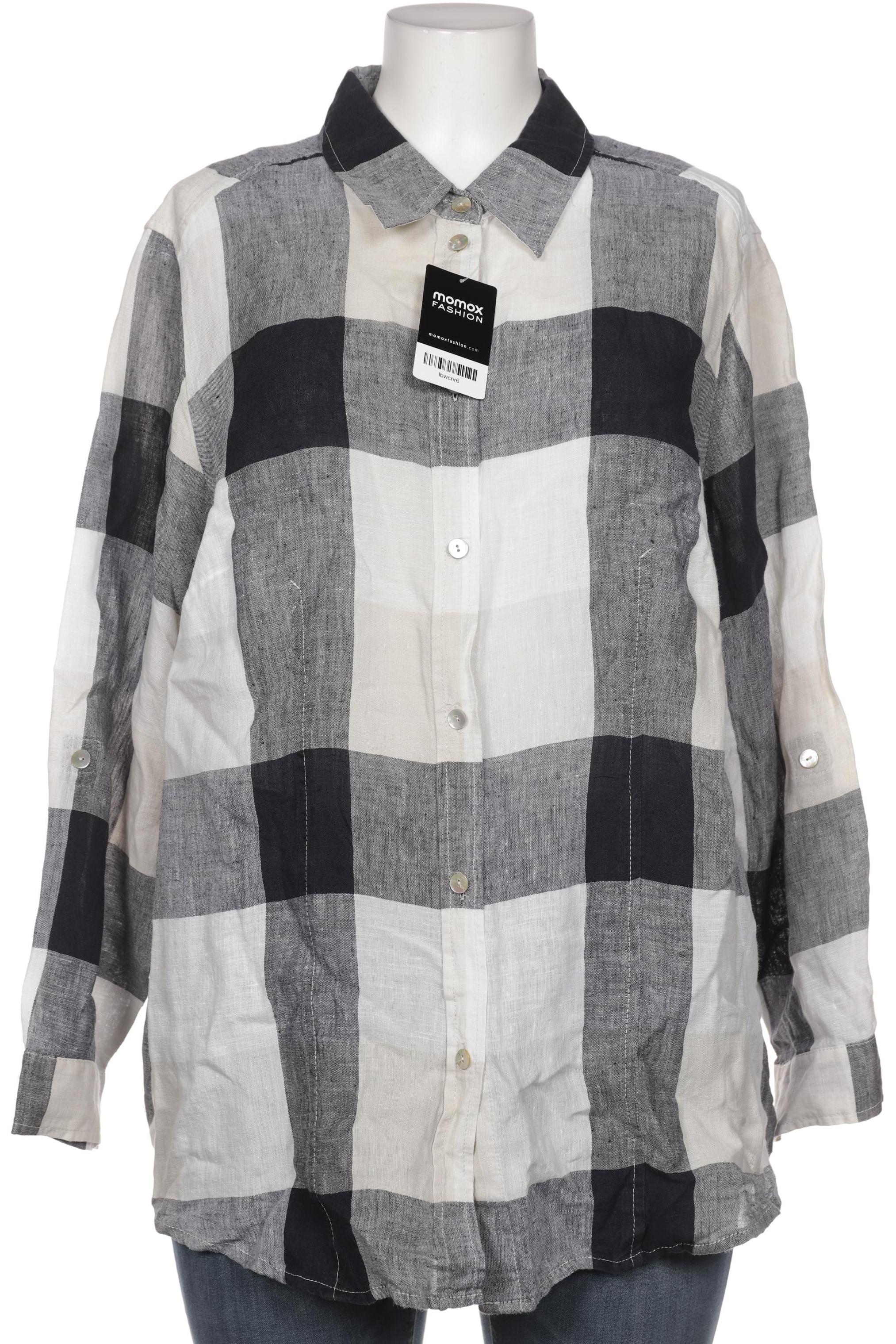 

Selection by Ulla Popken Damen Bluse, grau, Gr. 50