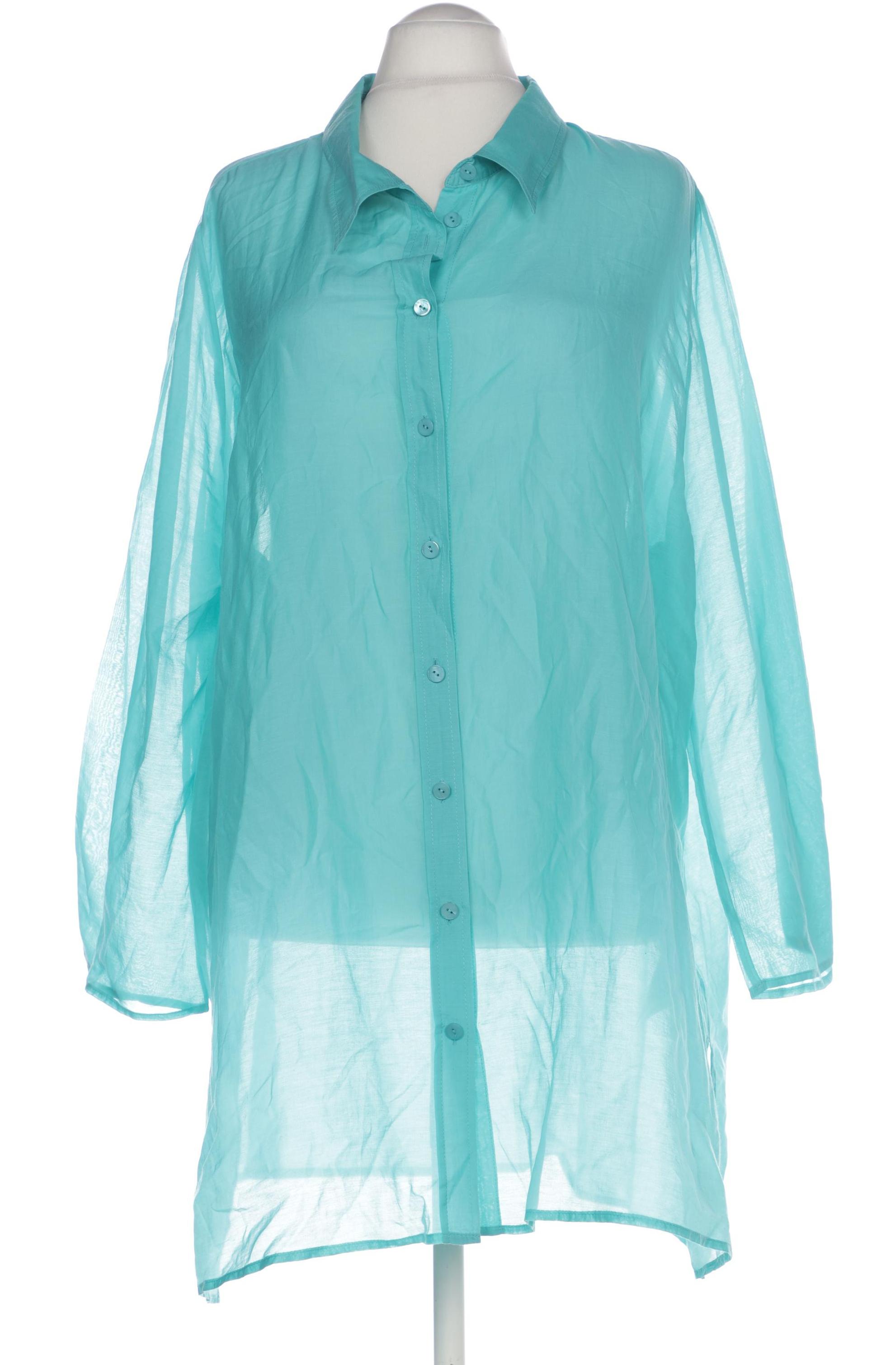 

Selection by Ulla Popken Damen Bluse, blau, Gr. 54