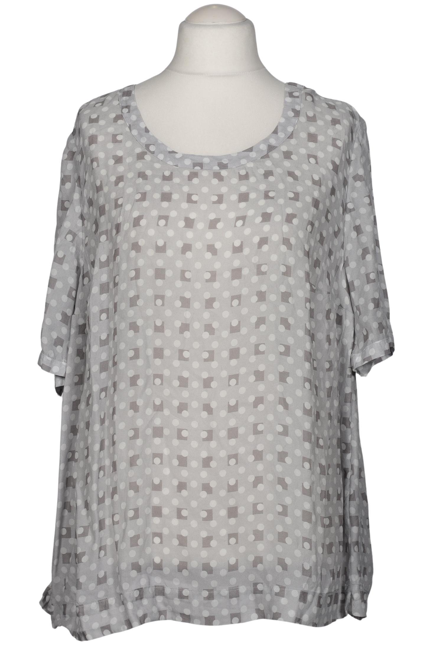 

Selection by Ulla Popken Damen Bluse, grau, Gr. 50