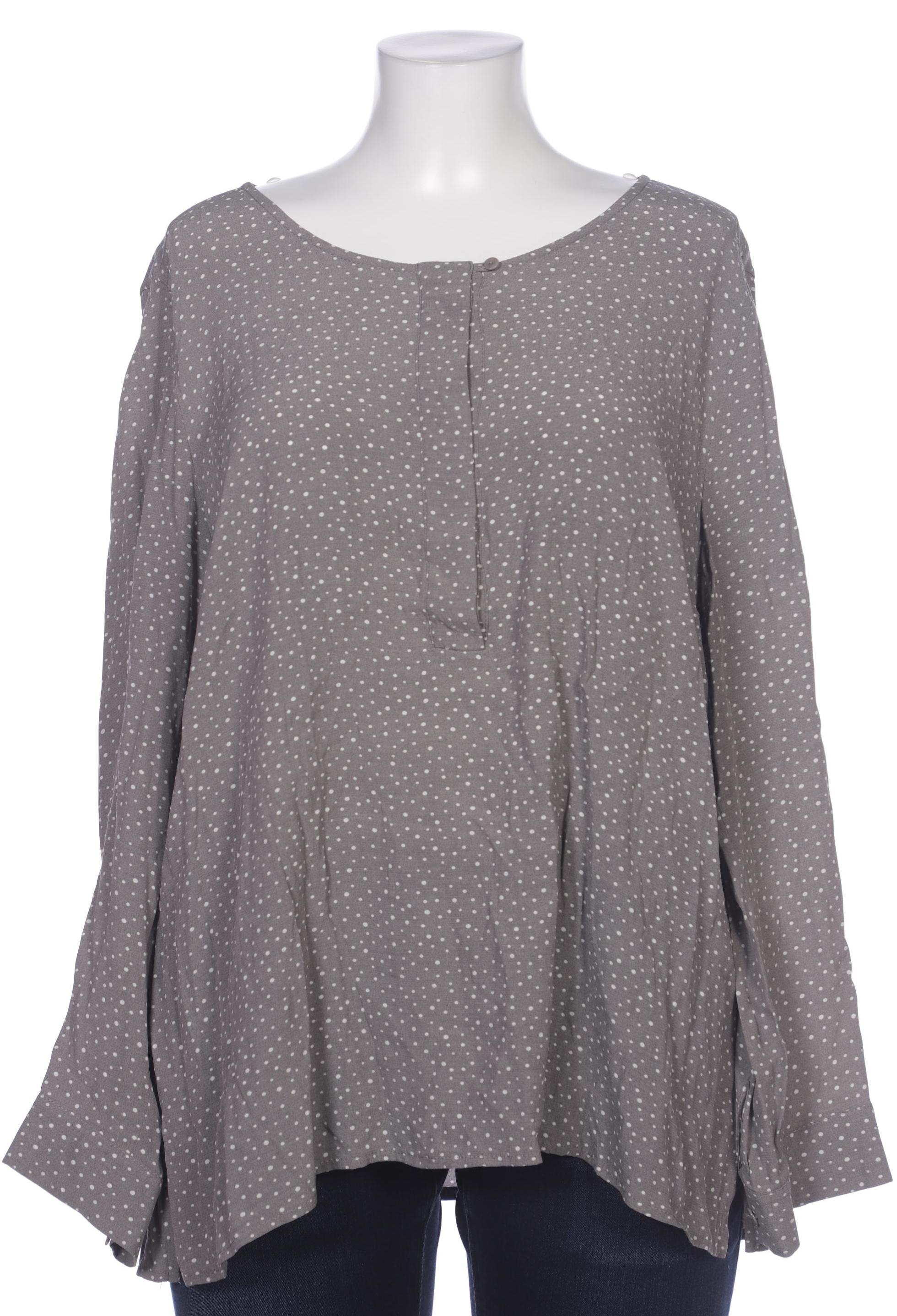 

Selection by Ulla Popken Damen Bluse, grau, Gr. 46