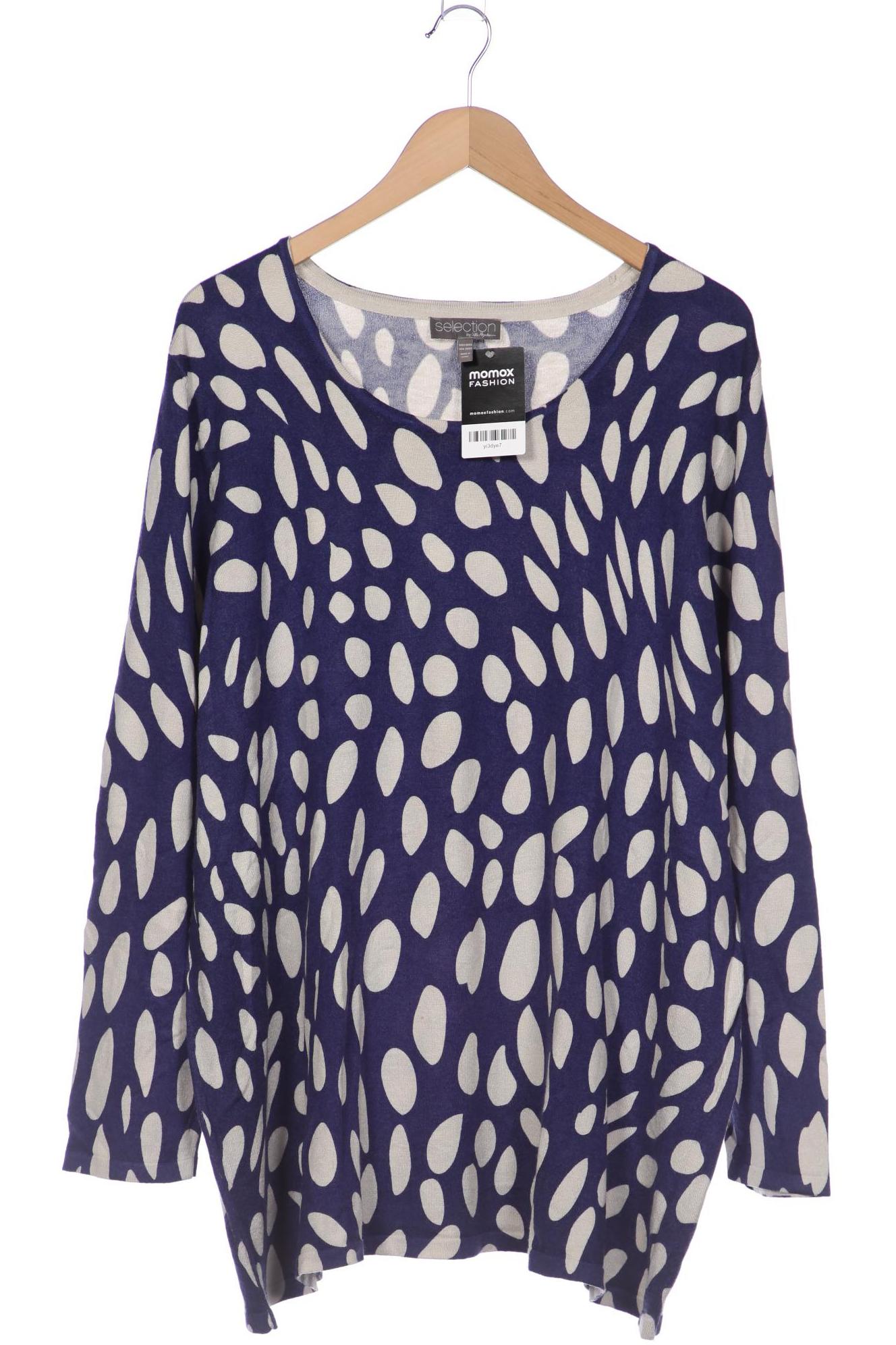 

Selection by Ulla Popken Damen Langarmshirt, marineblau, Gr. 50