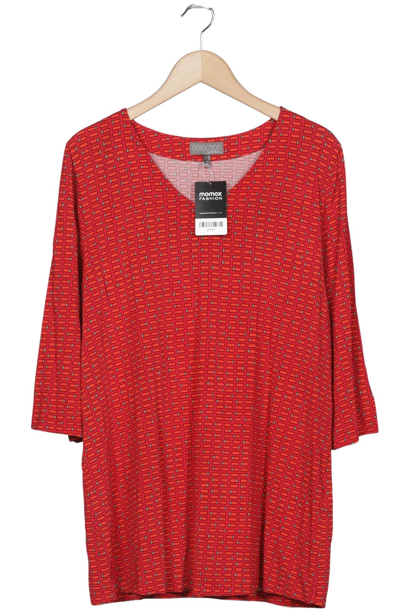 

Selection by Ulla Popken Damen T-Shirt, rot, Gr. 46
