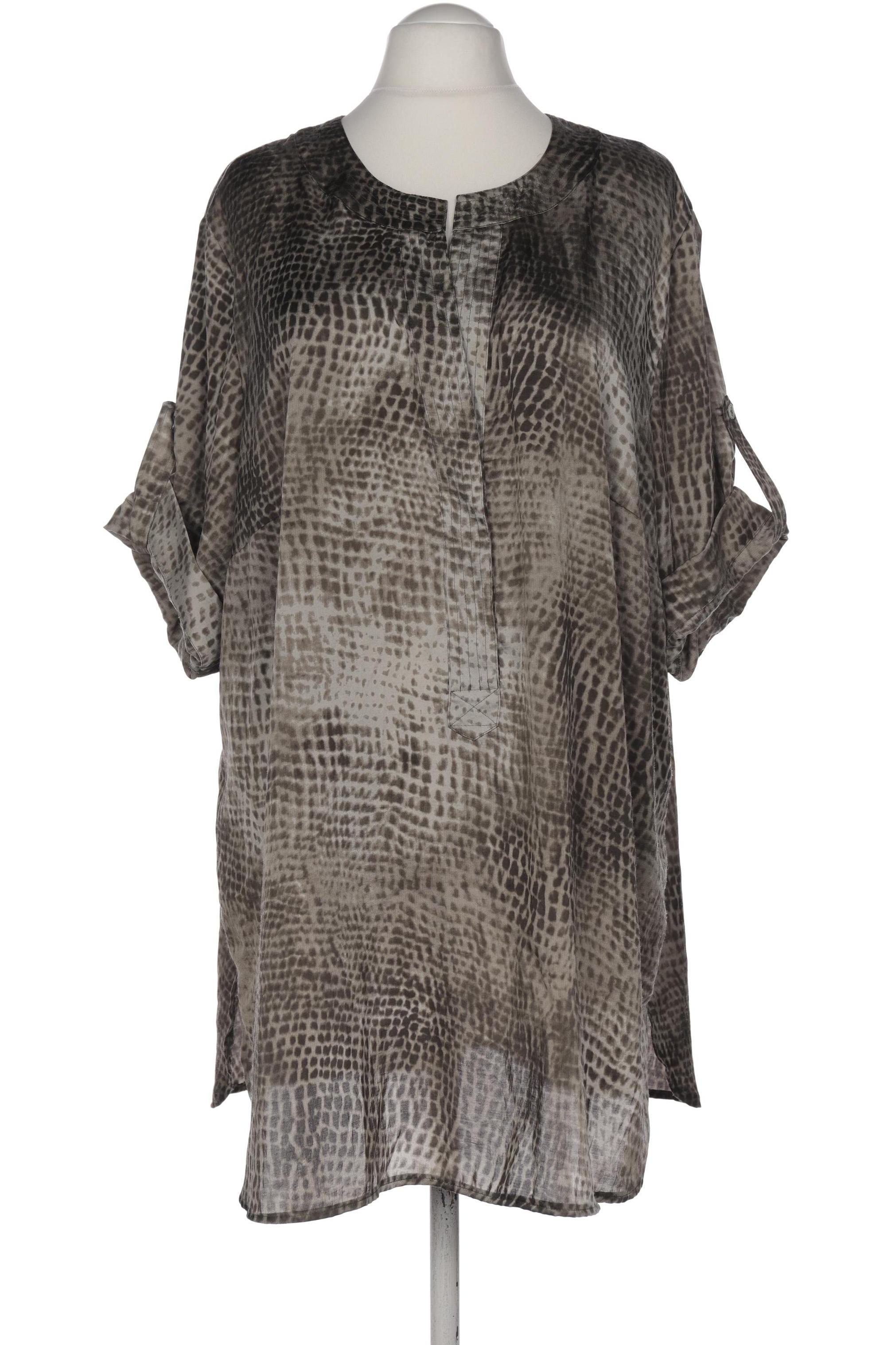 

Selection by Ulla Popken Damen Bluse, grün, Gr. 54