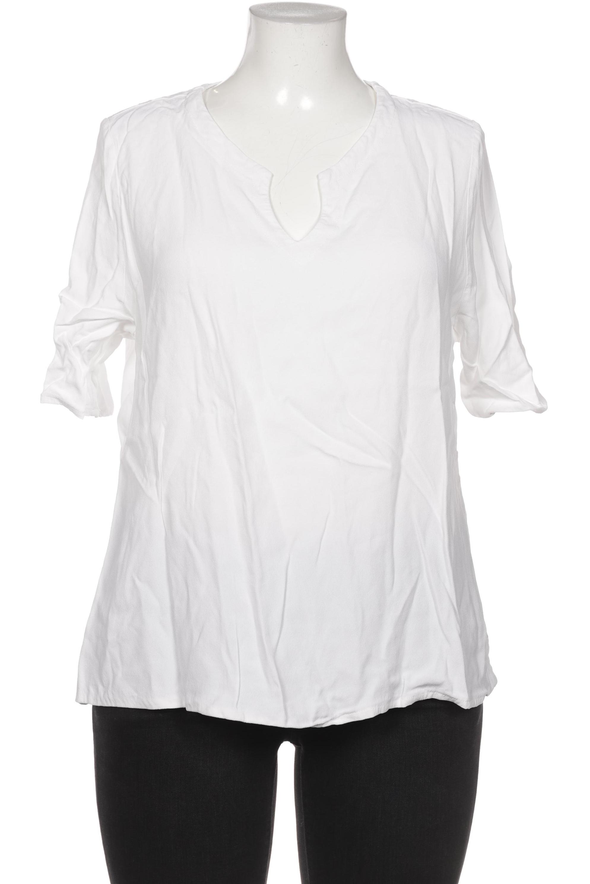 

Selection by Ulla Popken Damen Bluse, weiß, Gr. 46