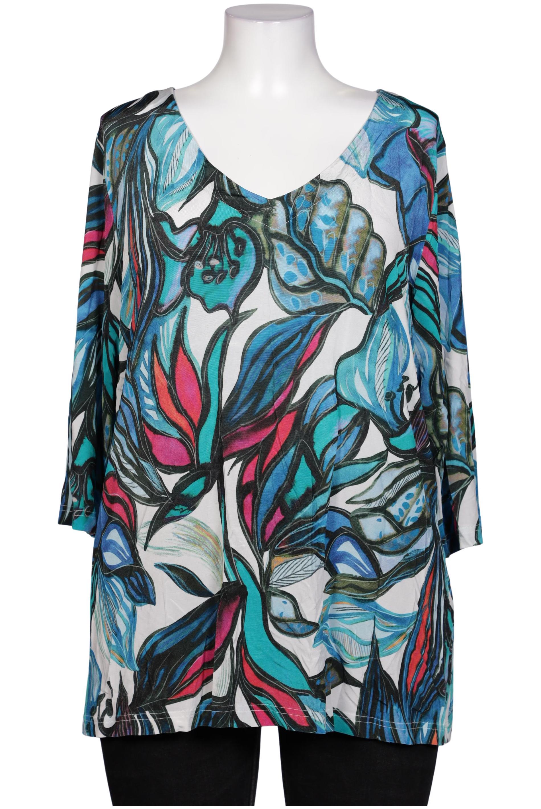 

Selection by Ulla Popken Damen Bluse, mehrfarbig, Gr. 46