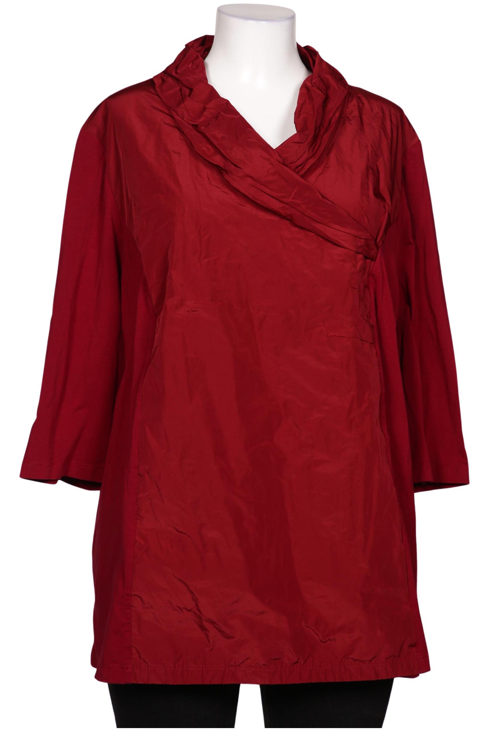 

Selection by Ulla Popken Damen Bluse, bordeaux, Gr. 48
