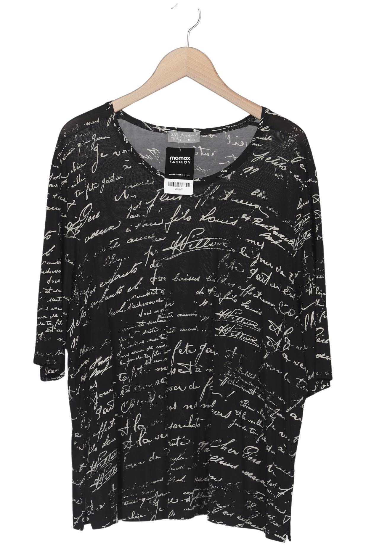 

Selection by Ulla Popken Damen T-Shirt, schwarz, Gr. 50