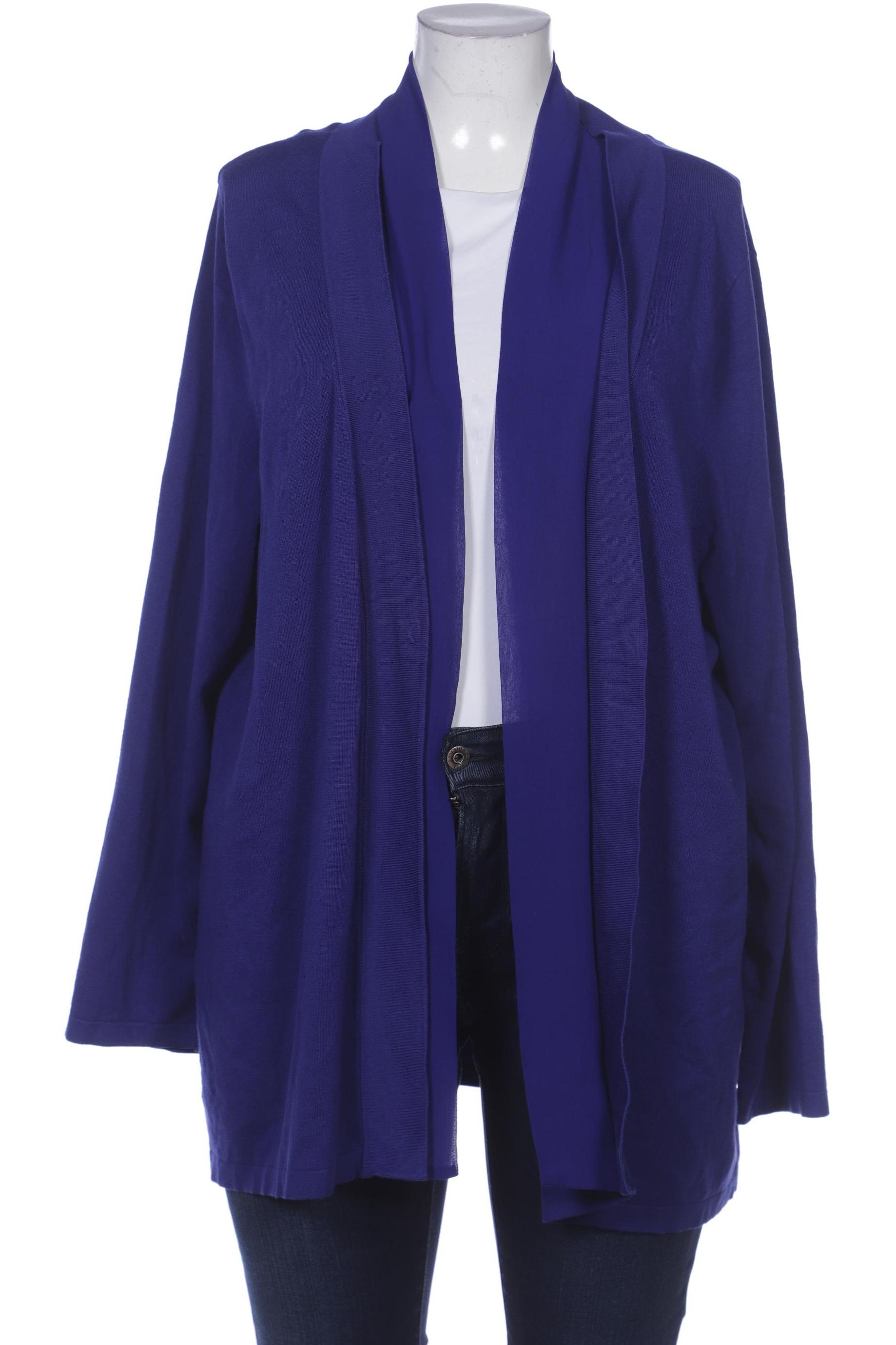 

Selection by Ulla Popken Damen Strickjacke, blau, Gr. 50