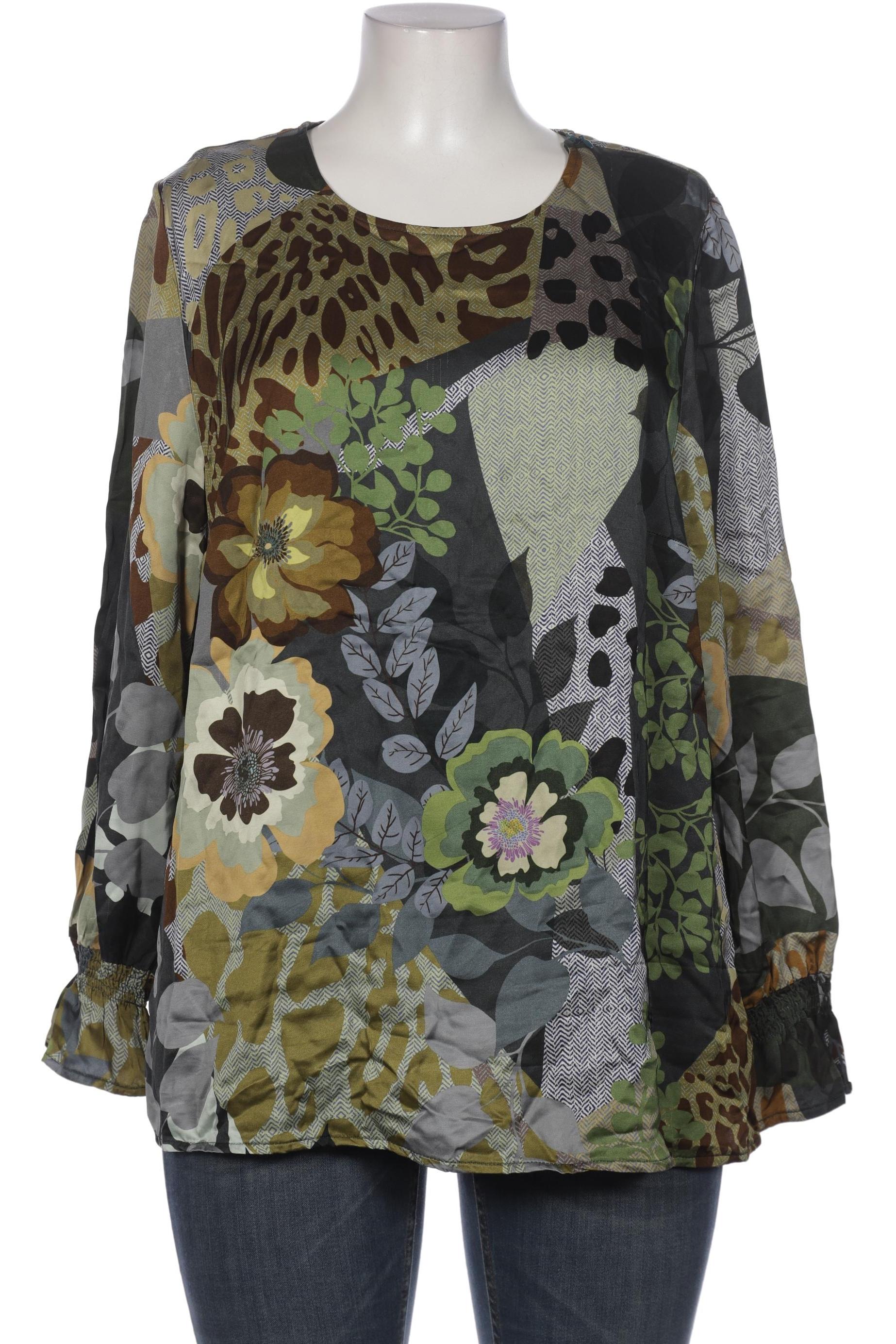 

Selection by Ulla Popken Damen Bluse, grün, Gr. 46